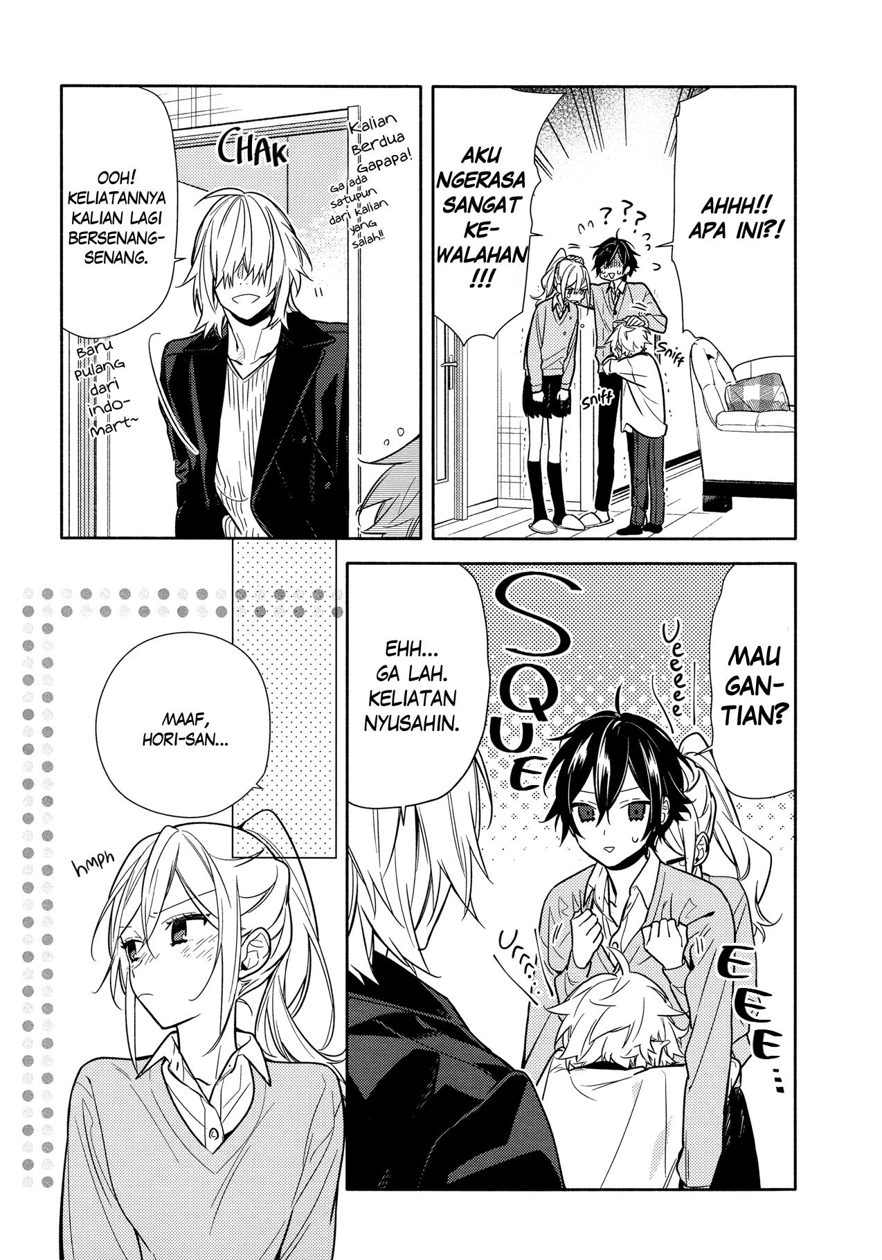 Horimiya Chapter 107 Gambar 14