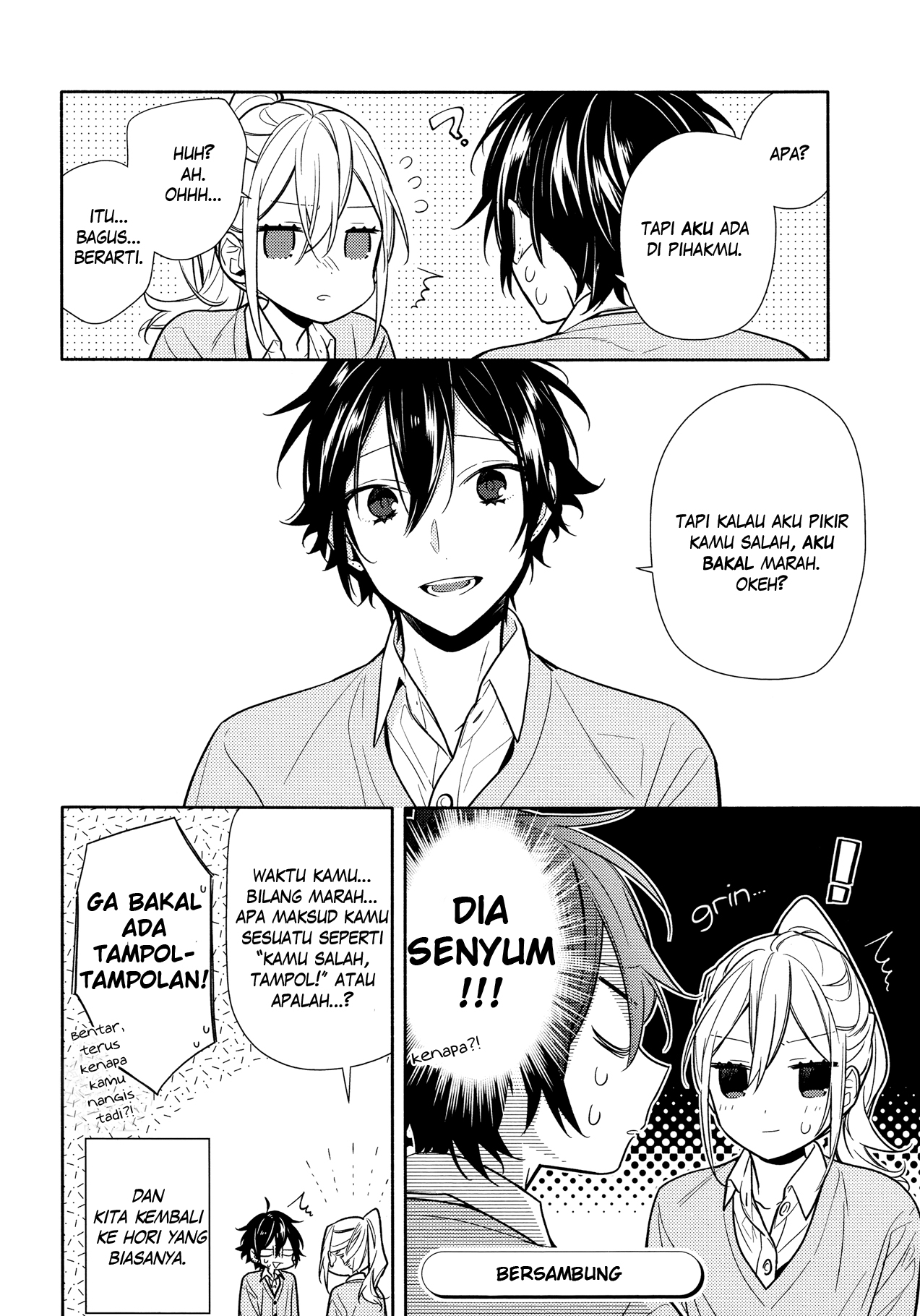 Horimiya Chapter 107 Gambar 16