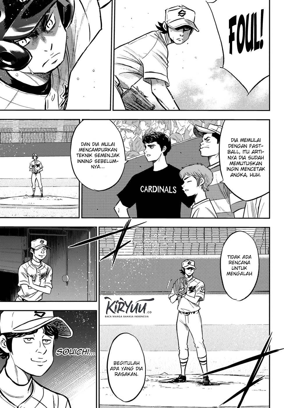 Diamond no Ace Act 2 Chapter 209 Gambar 4