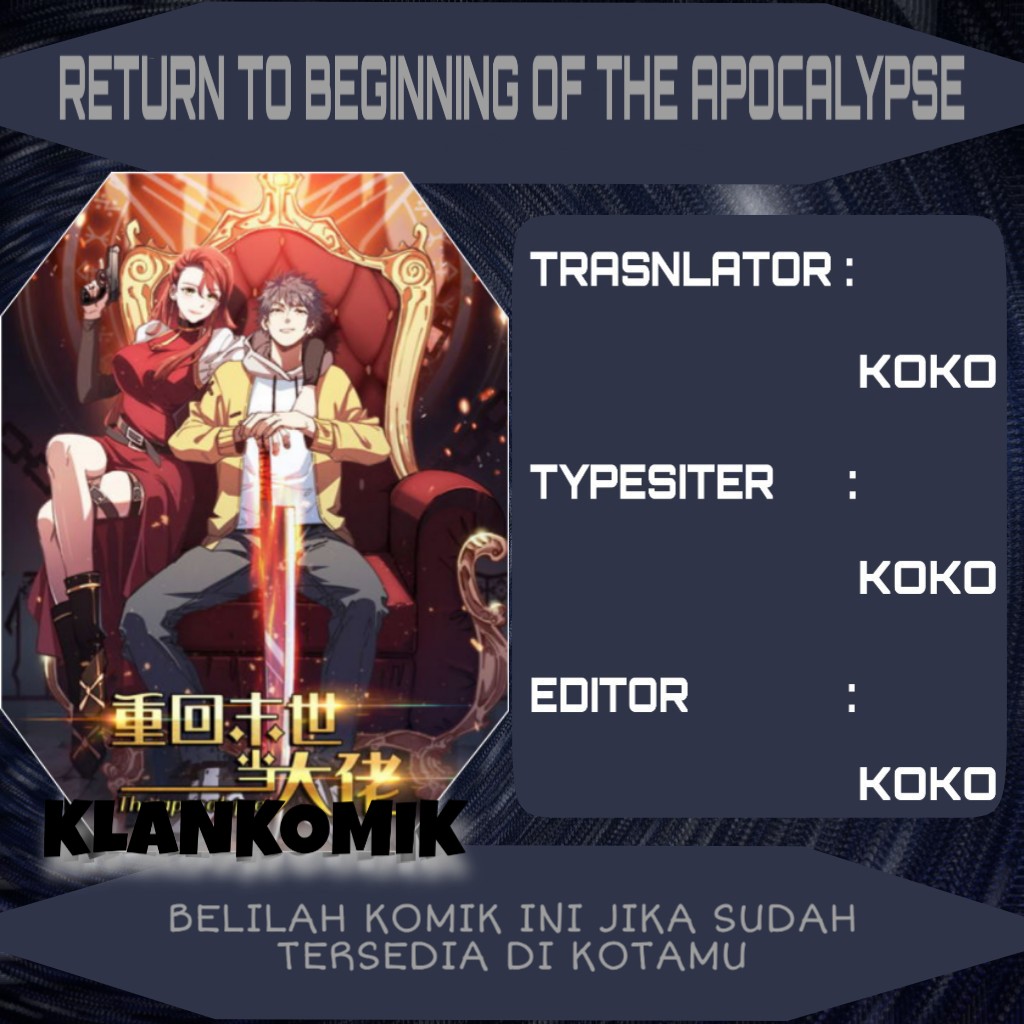 Komik Return To Beginning Of The Apocalypse Chapter 00 gambar nomor 1