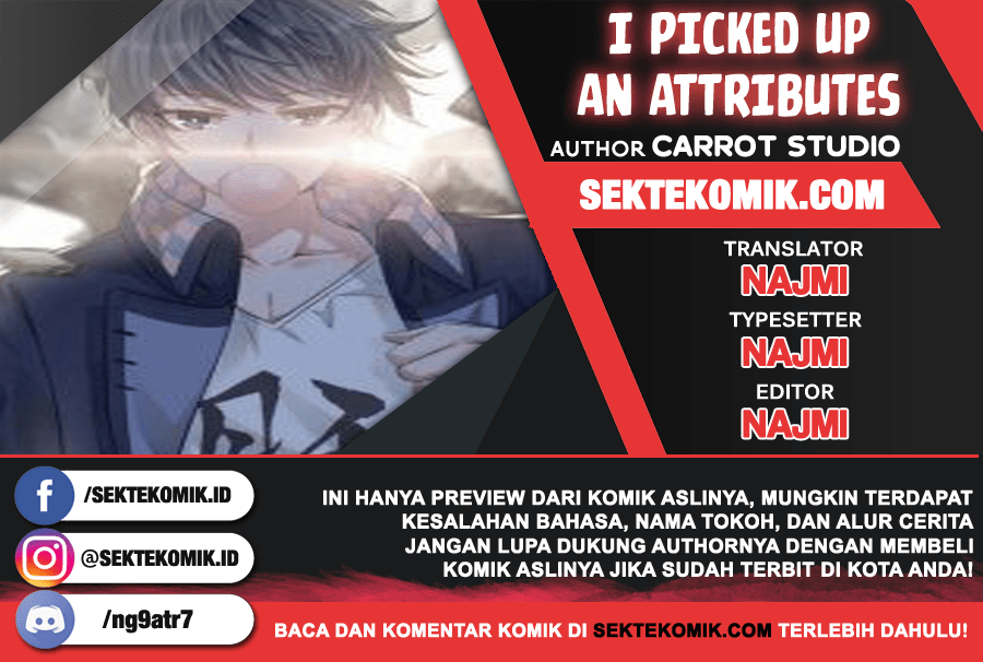 Komik I Picked Up An Attribute Chapter 01 gambar nomor 1