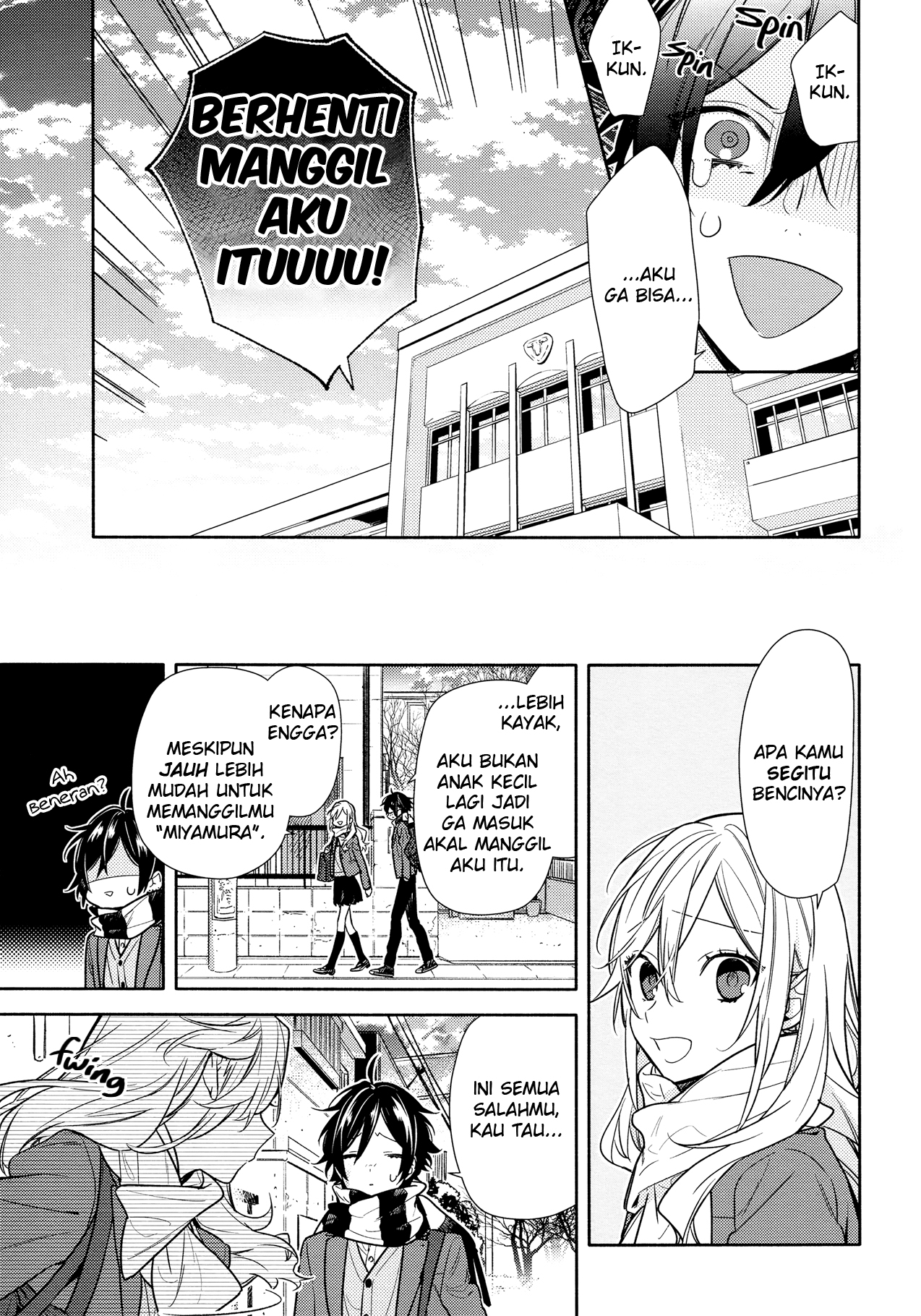 Horimiya Chapter 108 Gambar 12