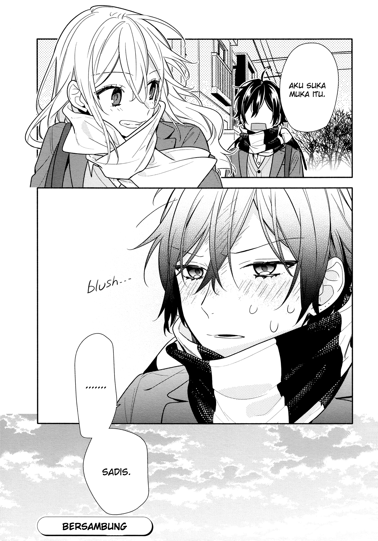 Horimiya Chapter 108 Gambar 14