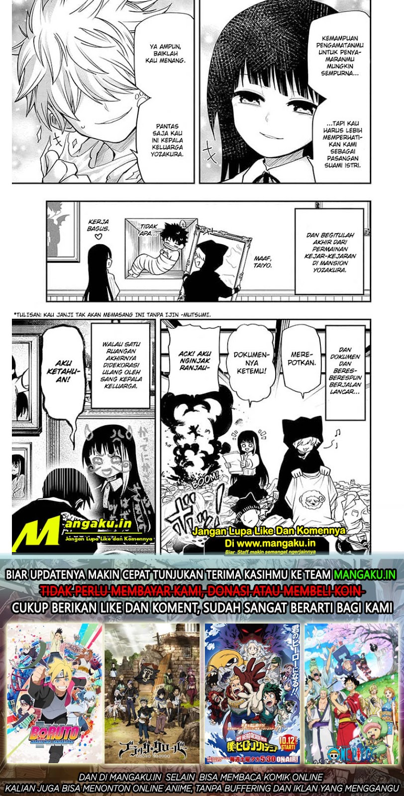 Mission: Yozakura Family Chapter 40 Gambar 20