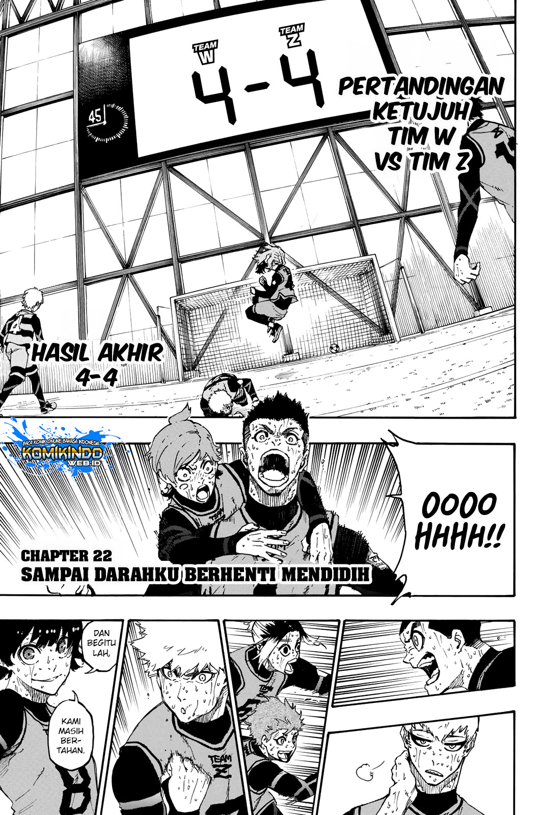 Manga Blue Lock Chapter 22 gambar nomor 2