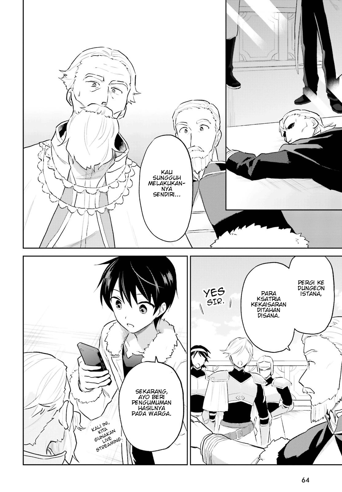 Manga Isekai wa Smartphone to Tomo ni. Chapter 44 gambar nomor 2