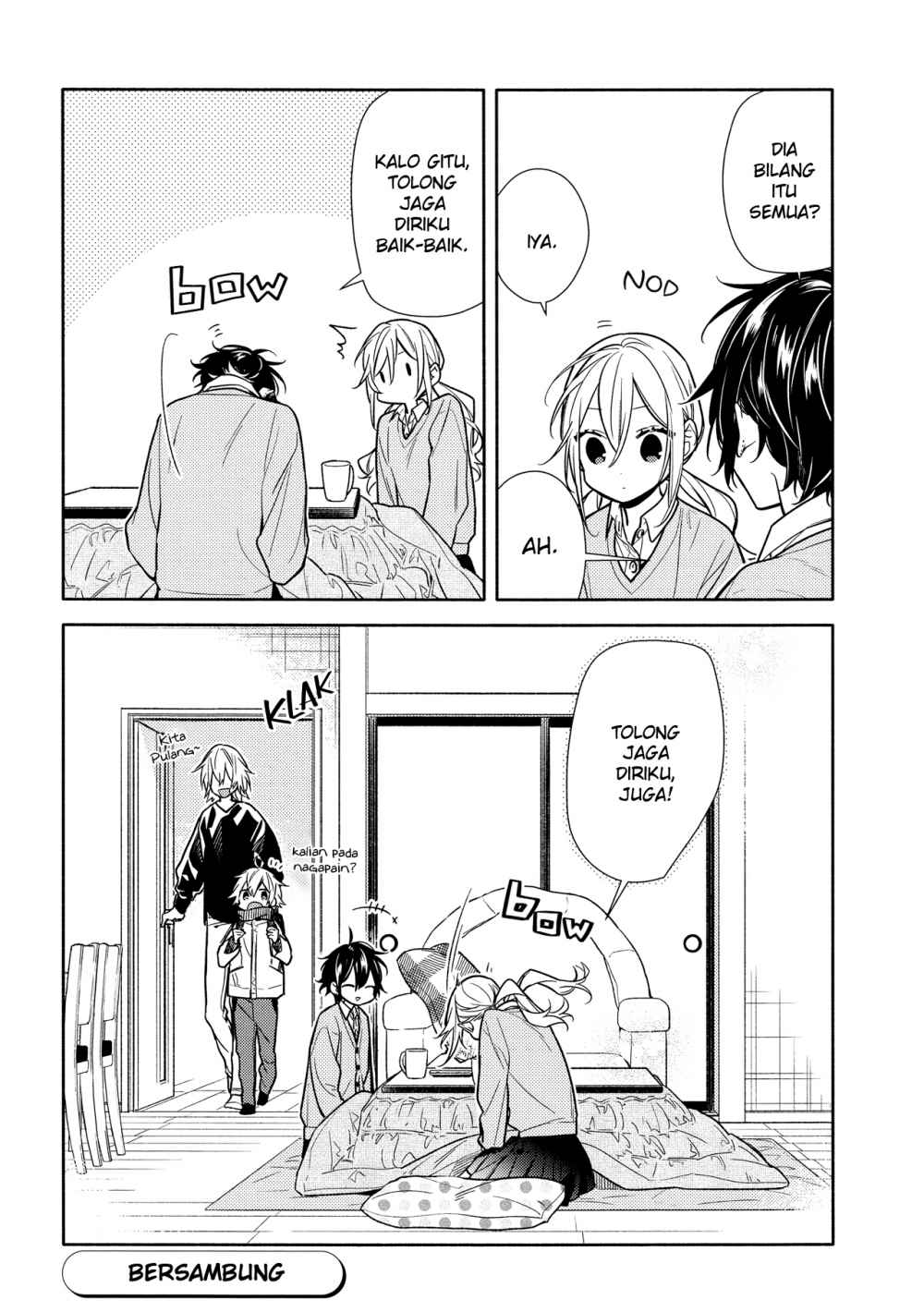 Horimiya Chapter 109 Gambar 18