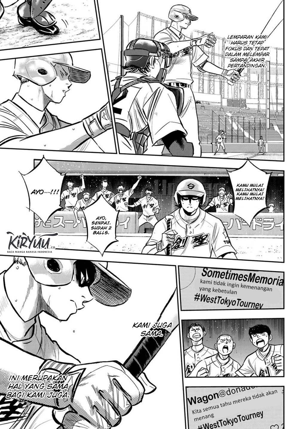 Diamond no Ace Act 2 Chapter 210 Gambar 12