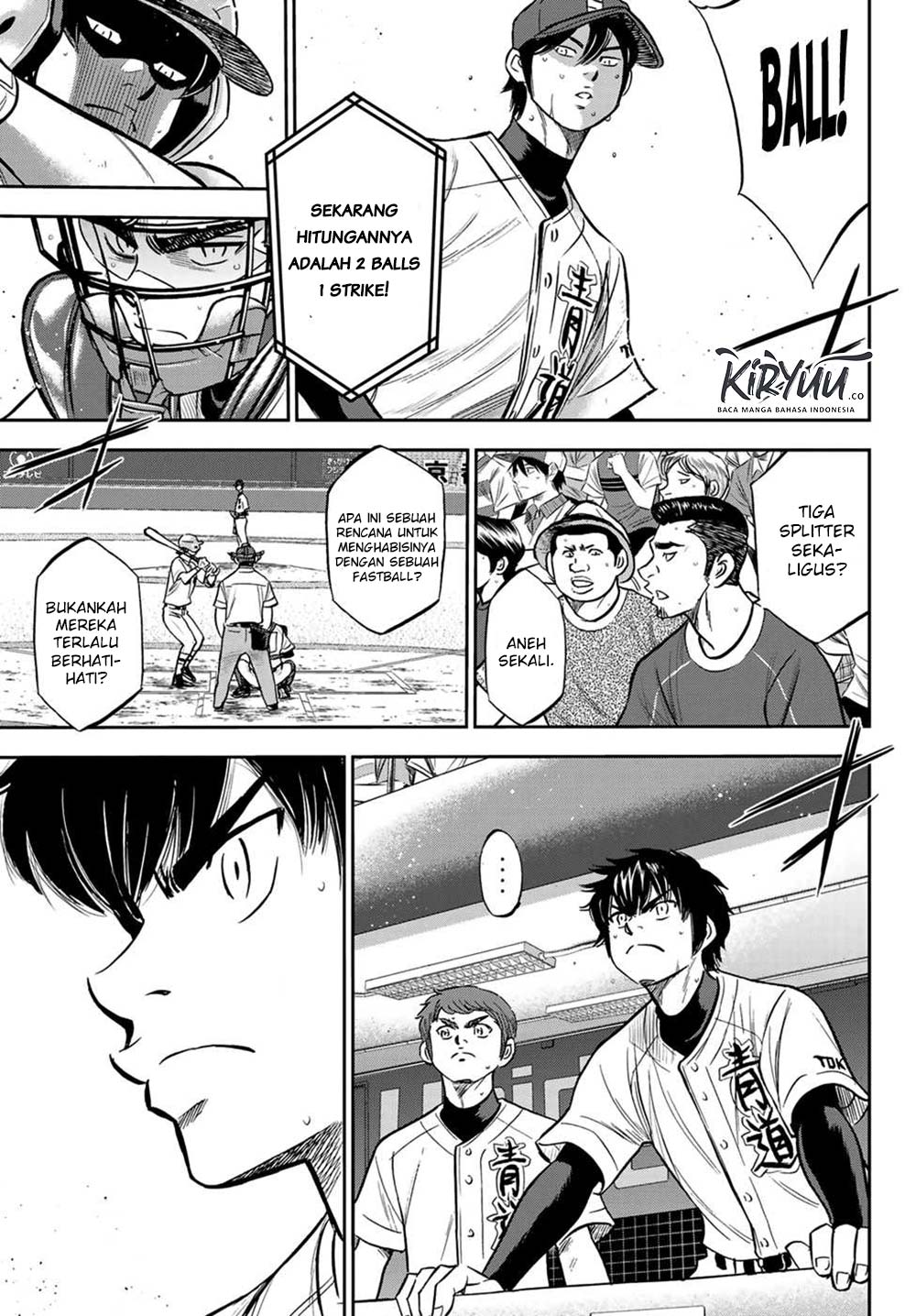Diamond no Ace Act 2 Chapter 211 Gambar 13