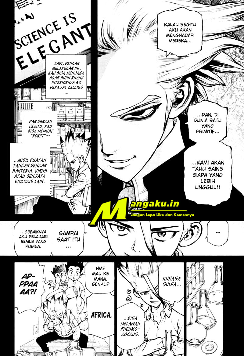 Dr. Stone Chapter 156 Gambar 16