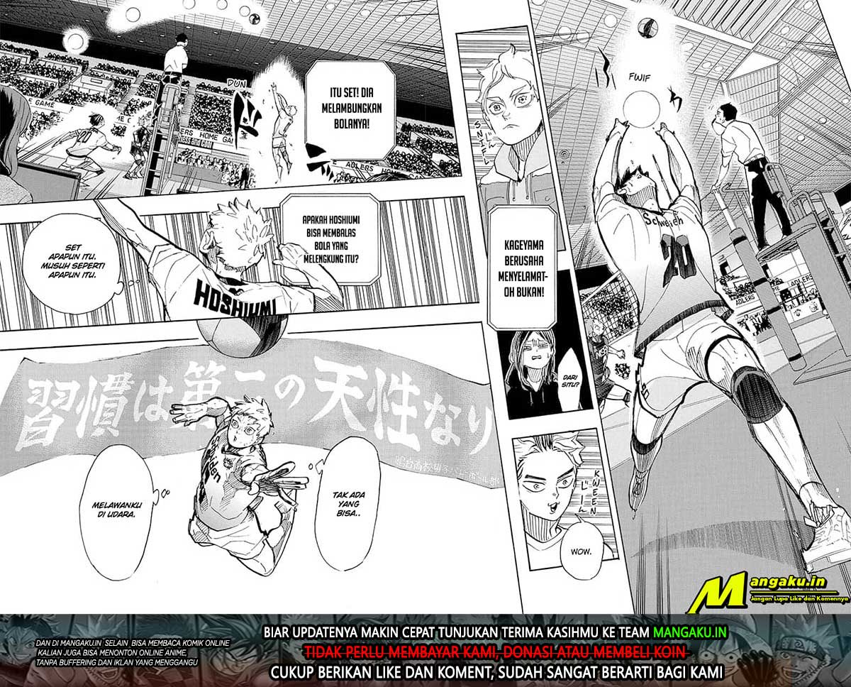 Haikyuu!! Chapter 399 Gambar 14