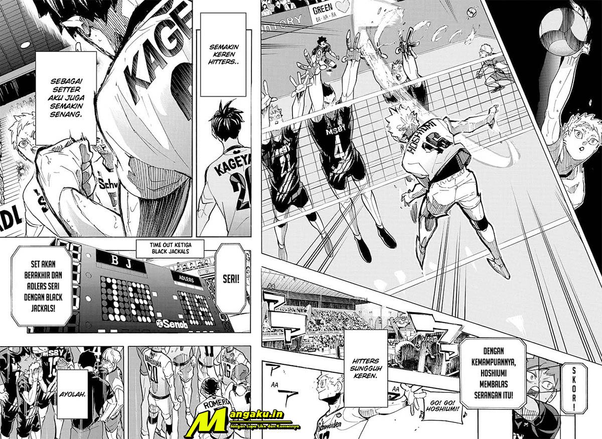 Haikyuu!! Chapter 399 Gambar 15