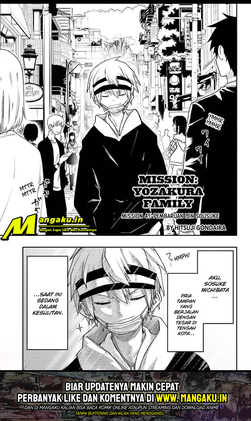 Manga Mission: Yozakura Family Chapter 41 gambar nomor 2