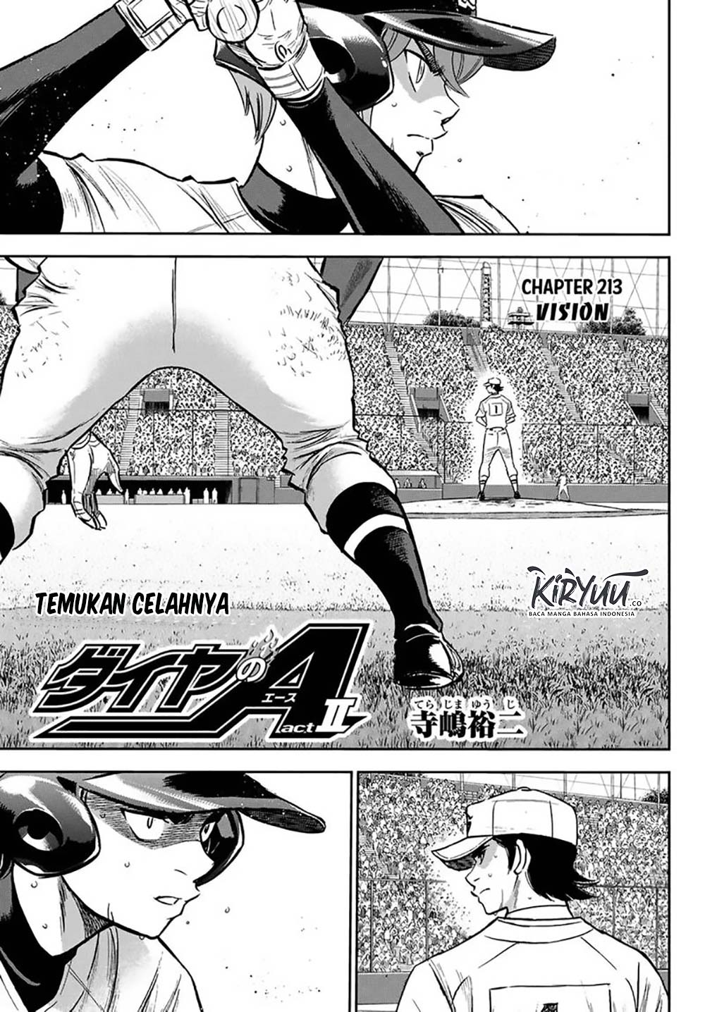 Manga Diamond no Ace Act 2 Chapter 213 gambar nomor 2