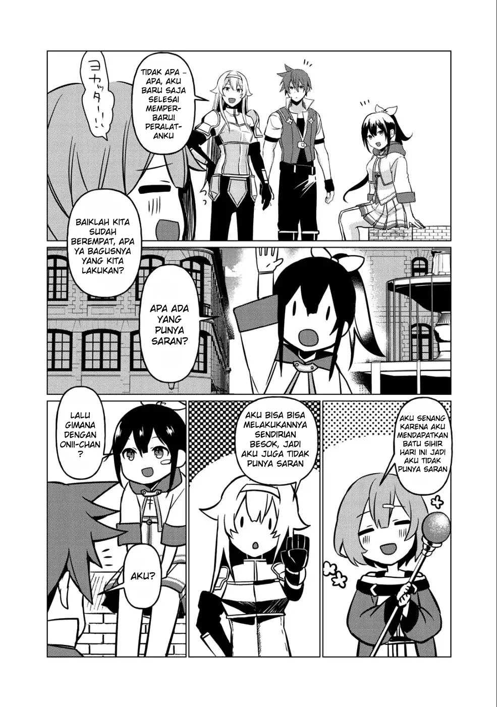 Hai Gamer na Imouto to Hajimeru VRMMO Seikatsu Chapter 04 Gambar 8