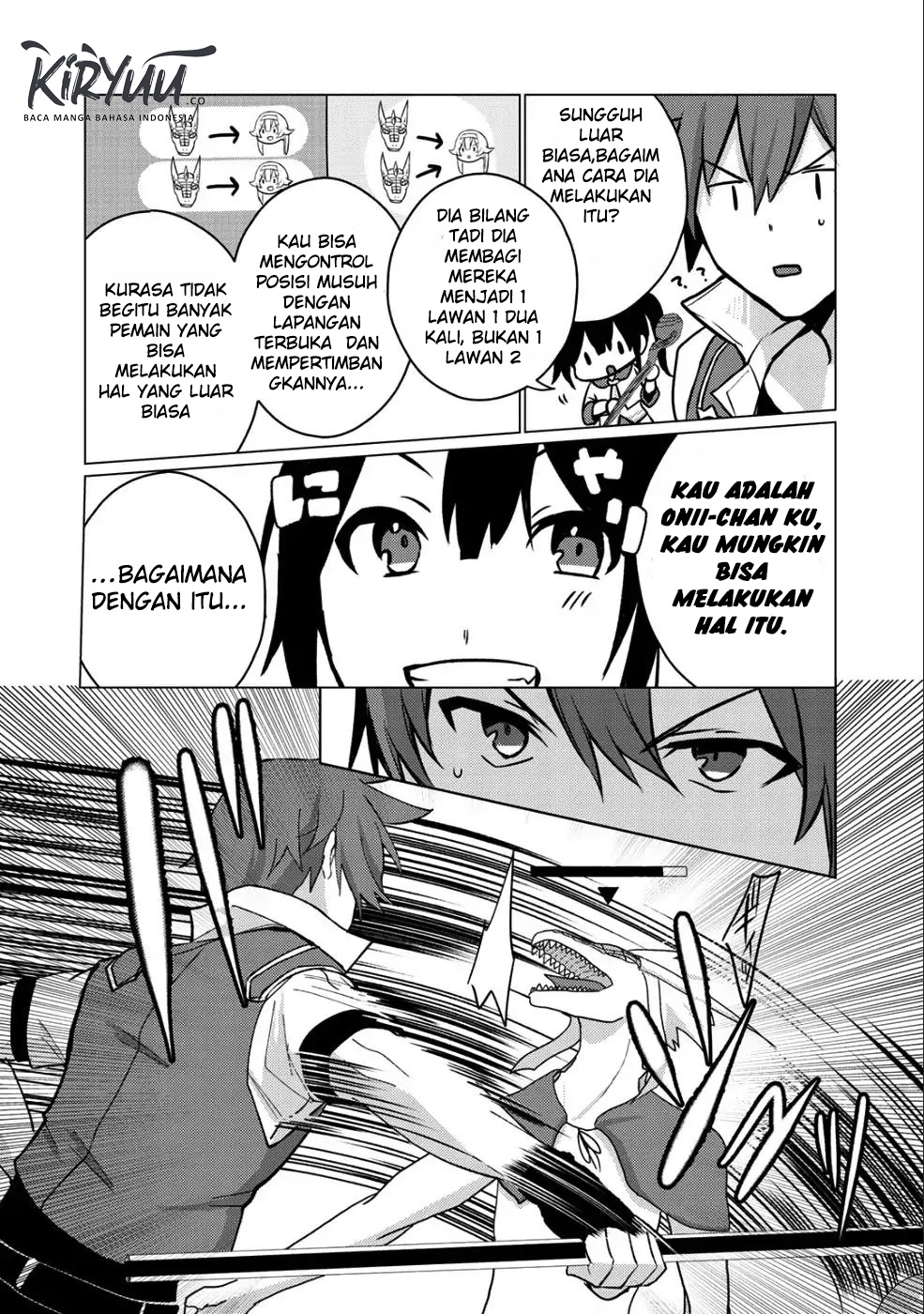 Hai Gamer na Imouto to Hajimeru VRMMO Seikatsu Chapter 04 Gambar 21