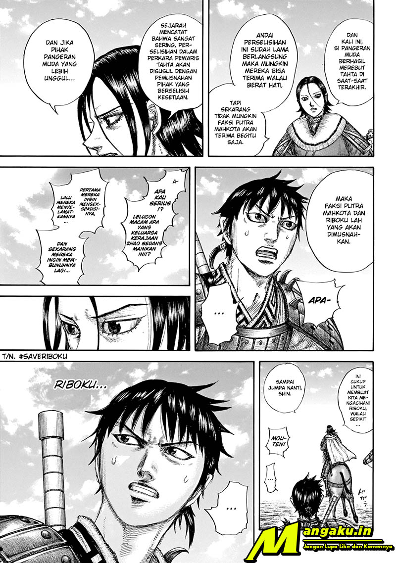 Kingdom Chapter 646 Gambar 6