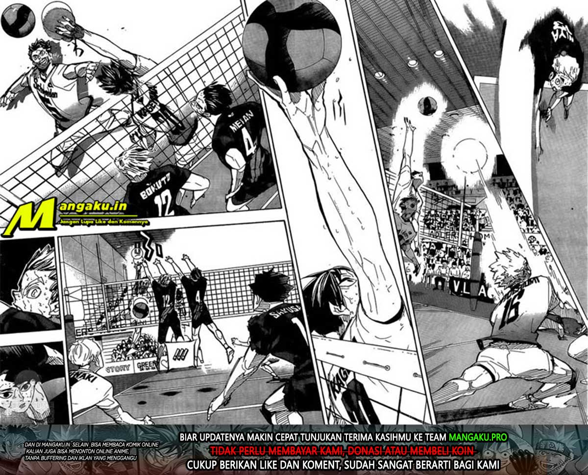 Haikyuu!! Chapter 400 Gambar 12