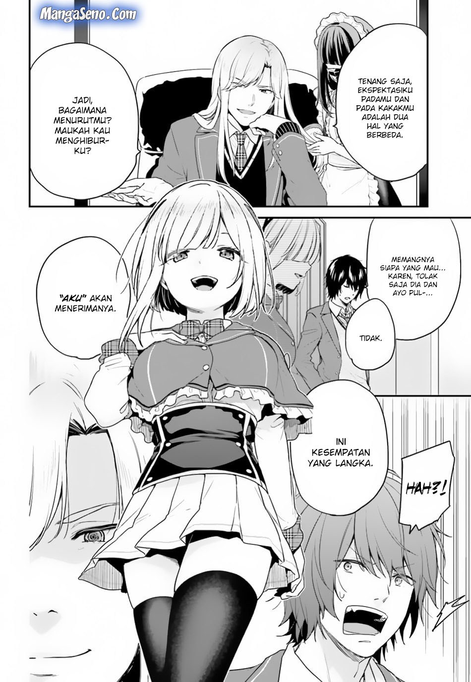 Jishou F-Rank no Oniisama ga Game de Hyouka sareru Gakuen no Chouten ni Kunrin suru Sou desu yo? Chapter 15 Gambar 8