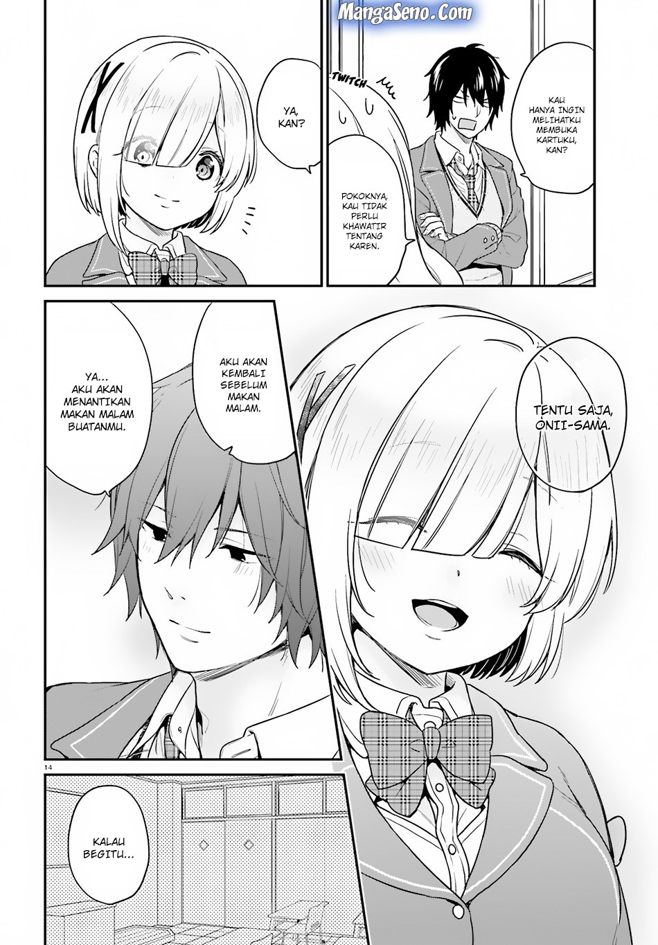 Jishou F-Rank no Oniisama ga Game de Hyouka sareru Gakuen no Chouten ni Kunrin suru Sou desu yo? Chapter 14 Gambar 14