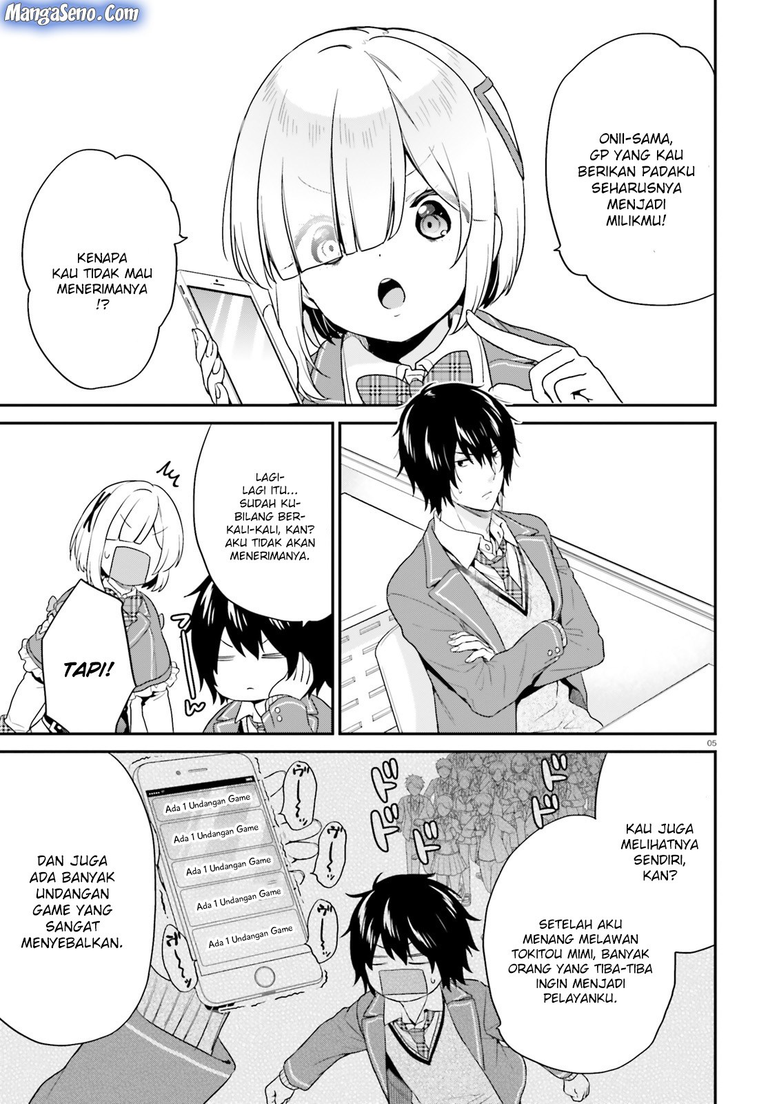 Jishou F-Rank no Oniisama ga Game de Hyouka sareru Gakuen no Chouten ni Kunrin suru Sou desu yo? Chapter 13 Gambar 4