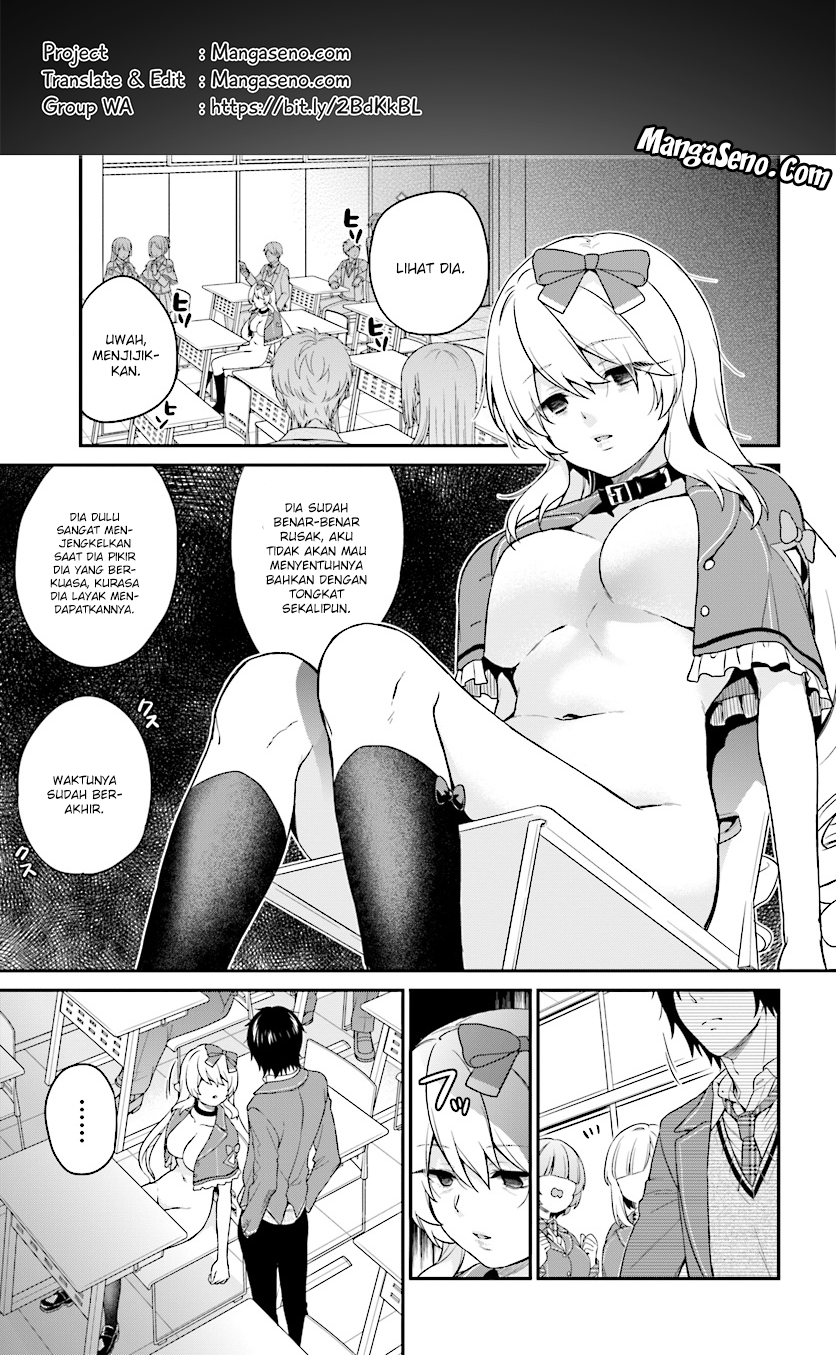 Komik Jishou F-Rank no Oniisama ga Game de Hyouka sareru Gakuen no Chouten ni Kunrin suru Sou desu yo? Chapter 09 gambar nomor 1