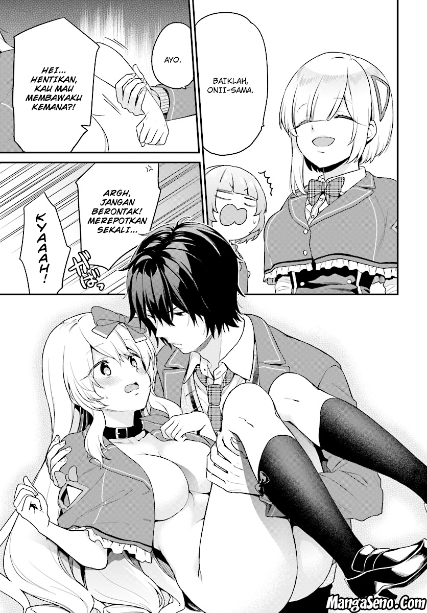 Jishou F-Rank no Oniisama ga Game de Hyouka sareru Gakuen no Chouten ni Kunrin suru Sou desu yo? Chapter 09 Gambar 11