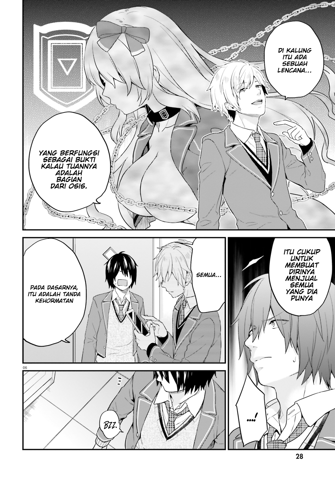 Jishou F-Rank no Oniisama ga Game de Hyouka sareru Gakuen no Chouten ni Kunrin suru Sou desu yo? Chapter 06 Gambar 6