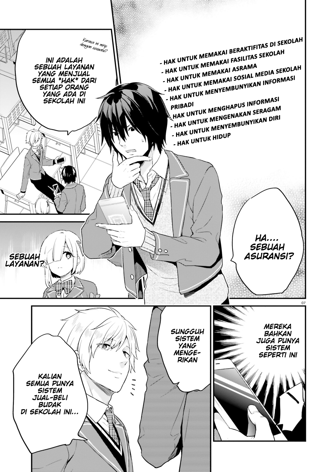 Jishou F-Rank no Oniisama ga Game de Hyouka sareru Gakuen no Chouten ni Kunrin suru Sou desu yo? Chapter 06 Gambar 7