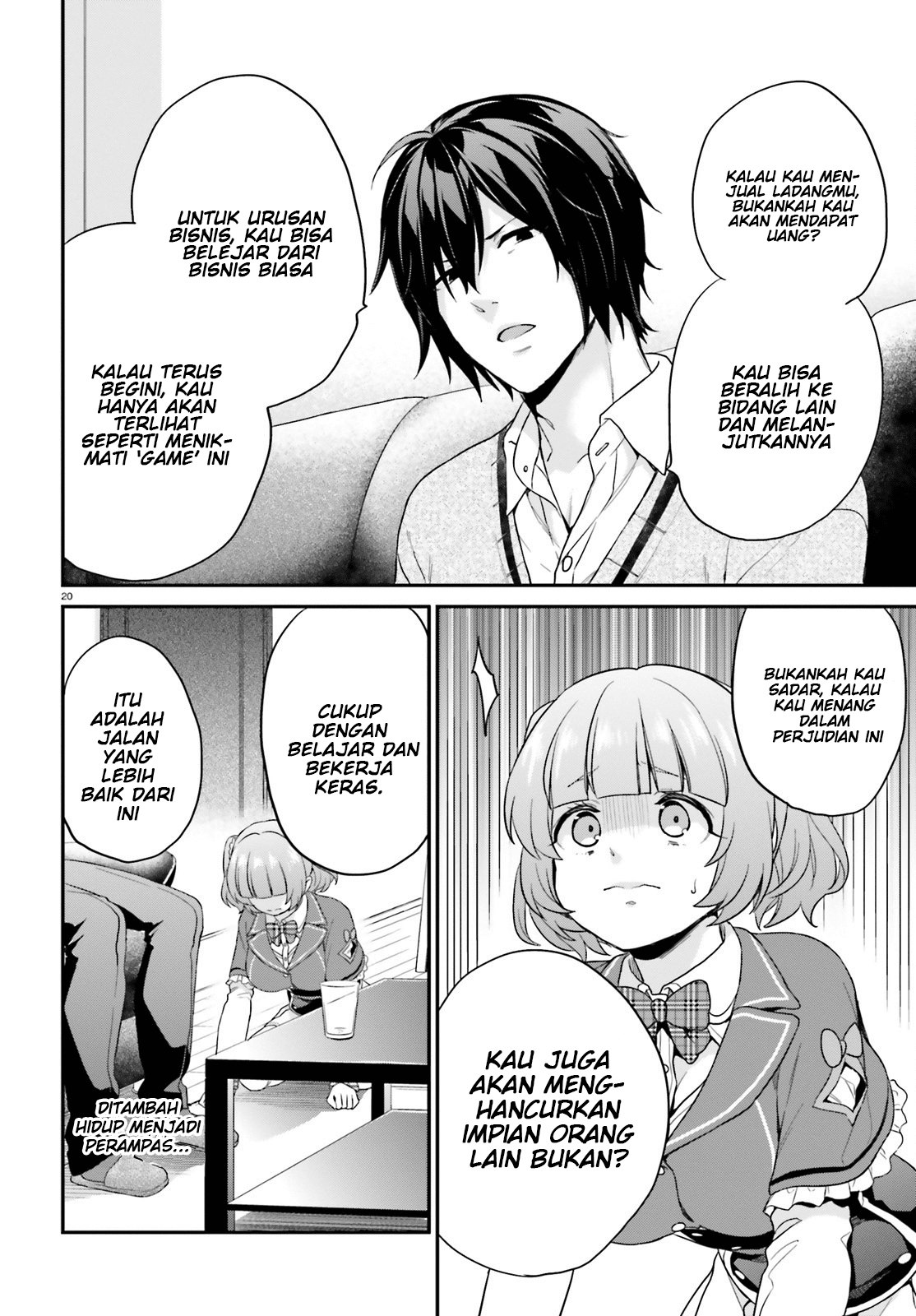 Jishou F-Rank no Oniisama ga Game de Hyouka sareru Gakuen no Chouten ni Kunrin suru Sou desu yo? Chapter 05 Gambar 20