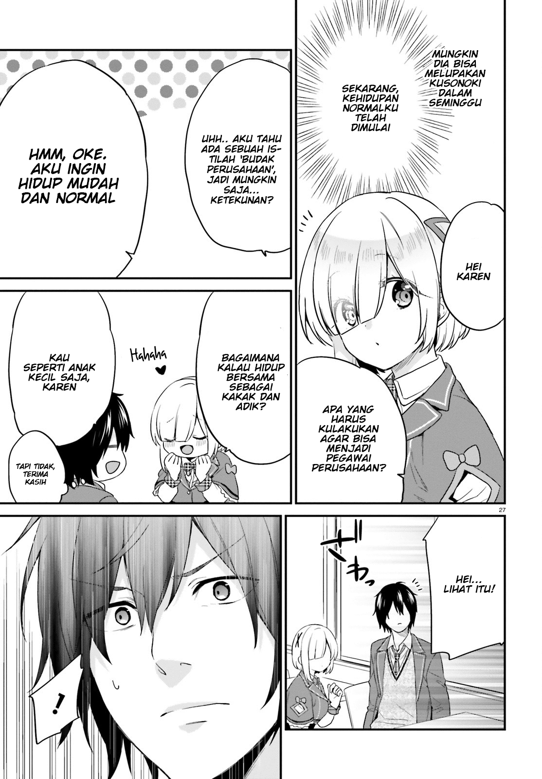 Jishou F-Rank no Oniisama ga Game de Hyouka sareru Gakuen no Chouten ni Kunrin suru Sou desu yo? Chapter 05 Gambar 27