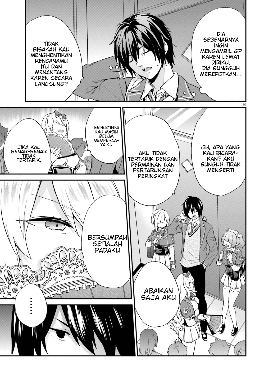 Jishou F-Rank no Oniisama ga Game de Hyouka sareru Gakuen no Chouten ni Kunrin suru Sou desu yo? Chapter 04 Gambar 5