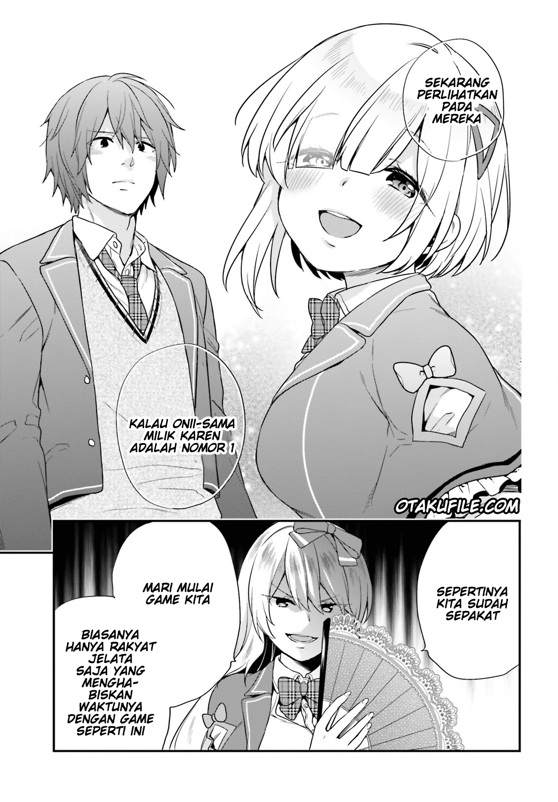 Jishou F-Rank no Oniisama ga Game de Hyouka sareru Gakuen no Chouten ni Kunrin suru Sou desu yo? Chapter 04 Gambar 13