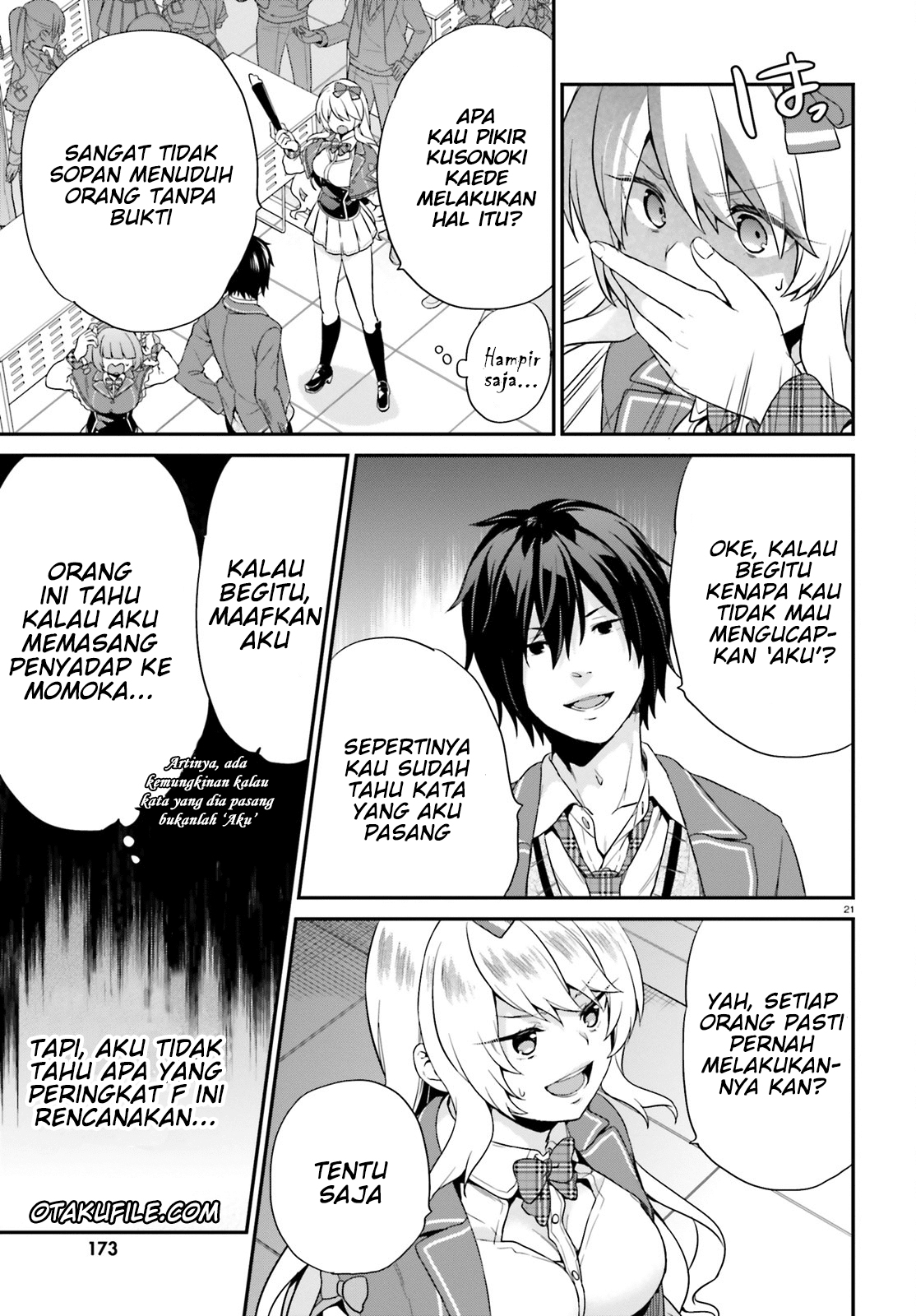 Jishou F-Rank no Oniisama ga Game de Hyouka sareru Gakuen no Chouten ni Kunrin suru Sou desu yo? Chapter 04 Gambar 20