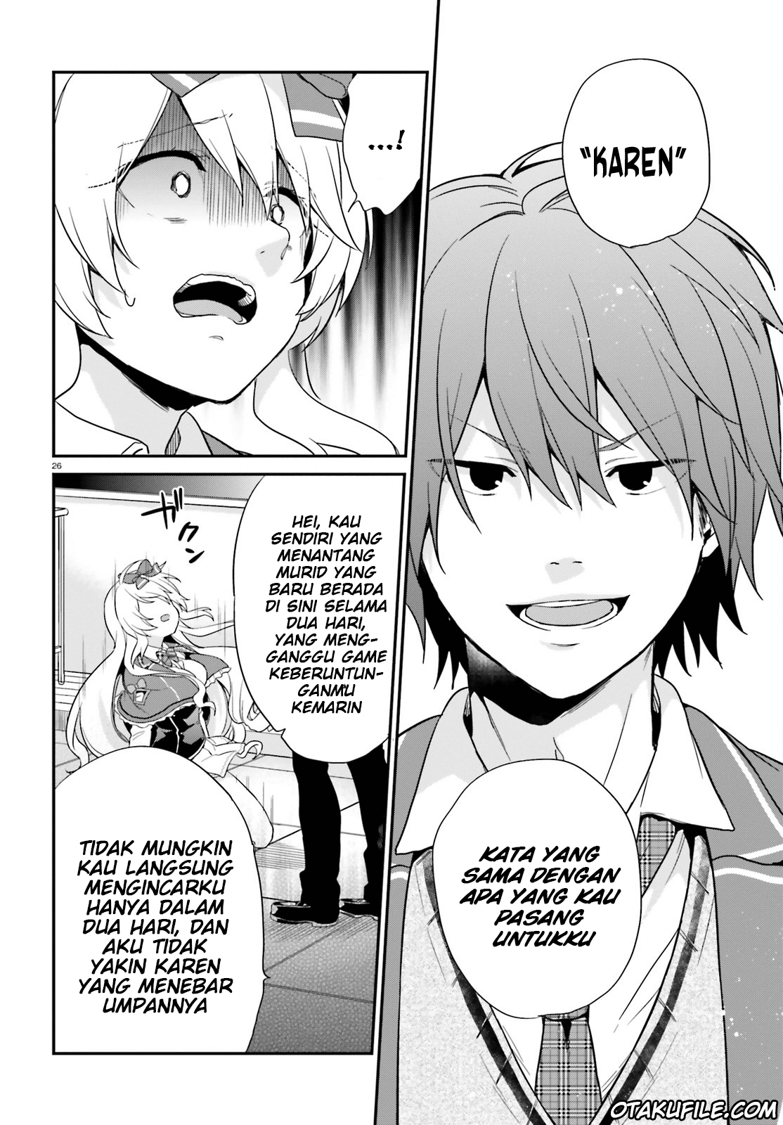 Jishou F-Rank no Oniisama ga Game de Hyouka sareru Gakuen no Chouten ni Kunrin suru Sou desu yo? Chapter 04 Gambar 25