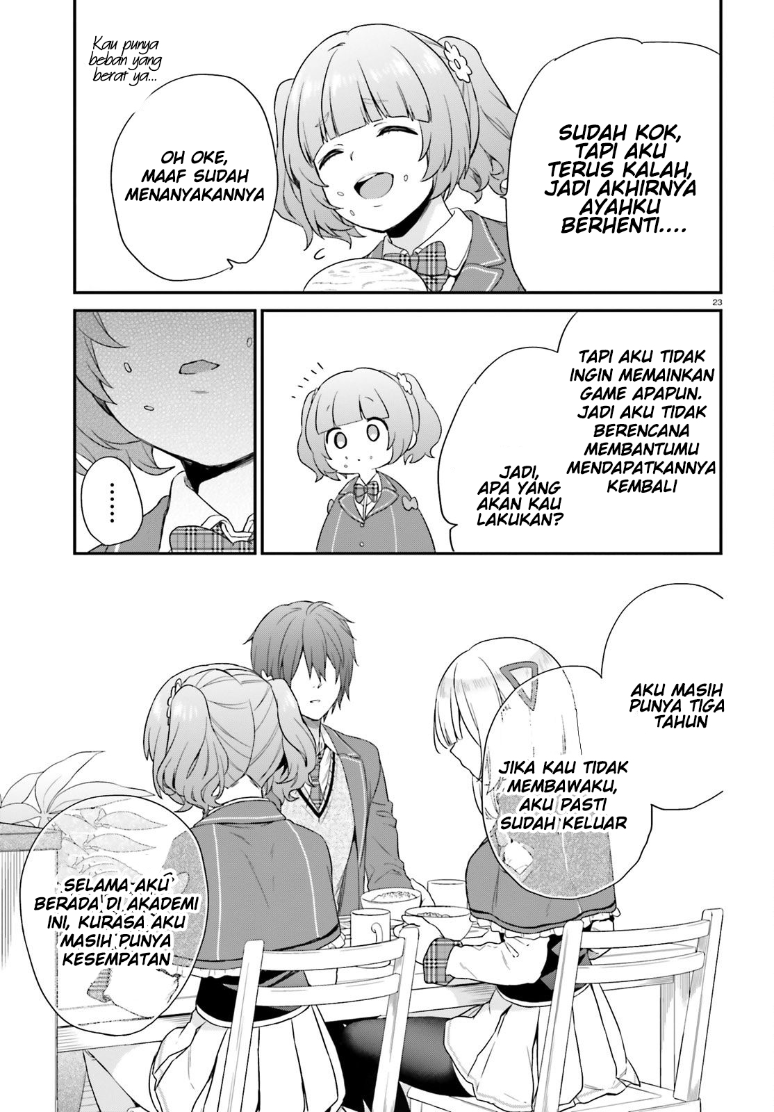 Jishou F-Rank no Oniisama ga Game de Hyouka sareru Gakuen no Chouten ni Kunrin suru Sou desu yo? Chapter 03 Gambar 22