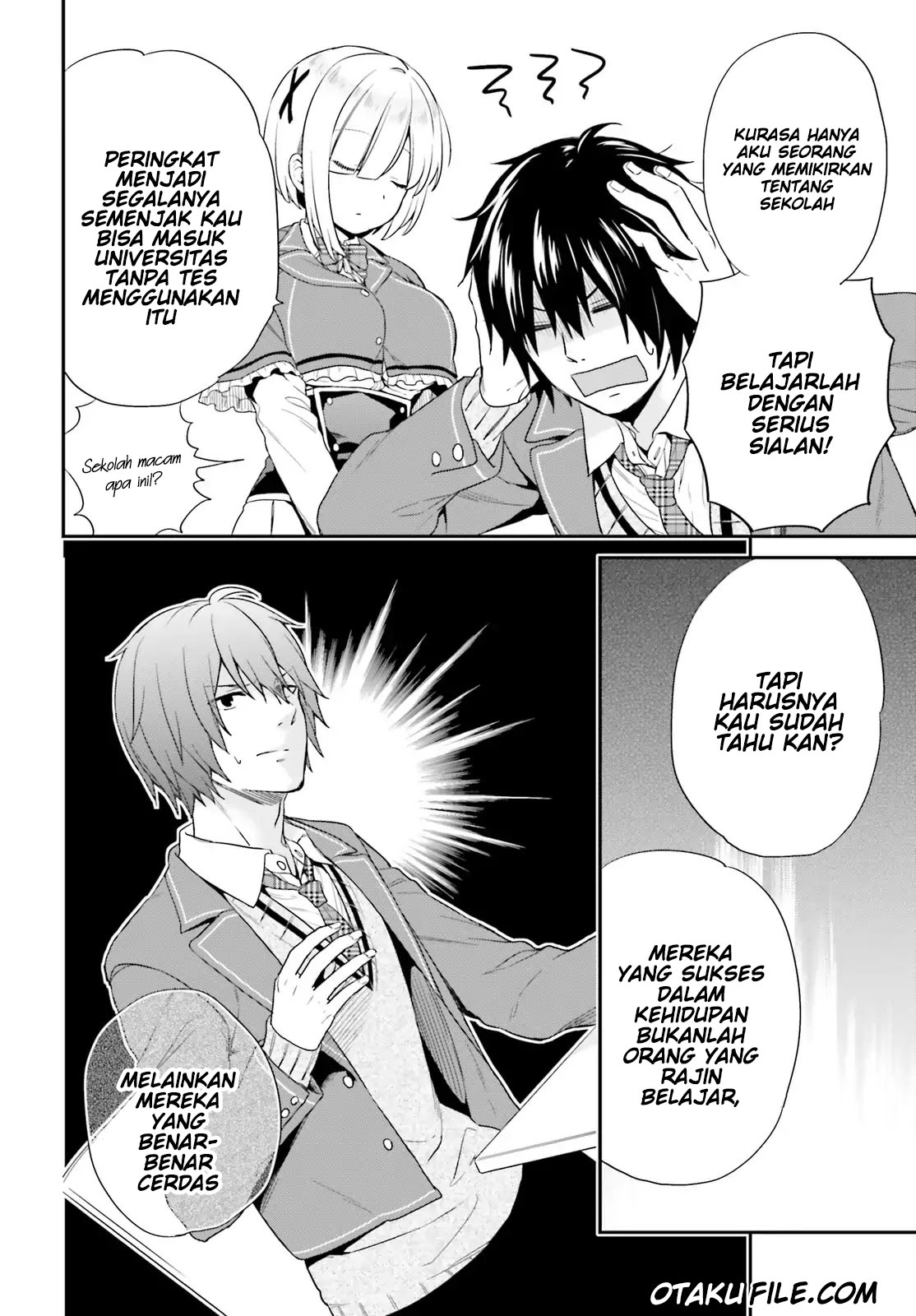 Jishou F-Rank no Oniisama ga Game de Hyouka sareru Gakuen no Chouten ni Kunrin suru Sou desu yo? Chapter 02 Gambar 12