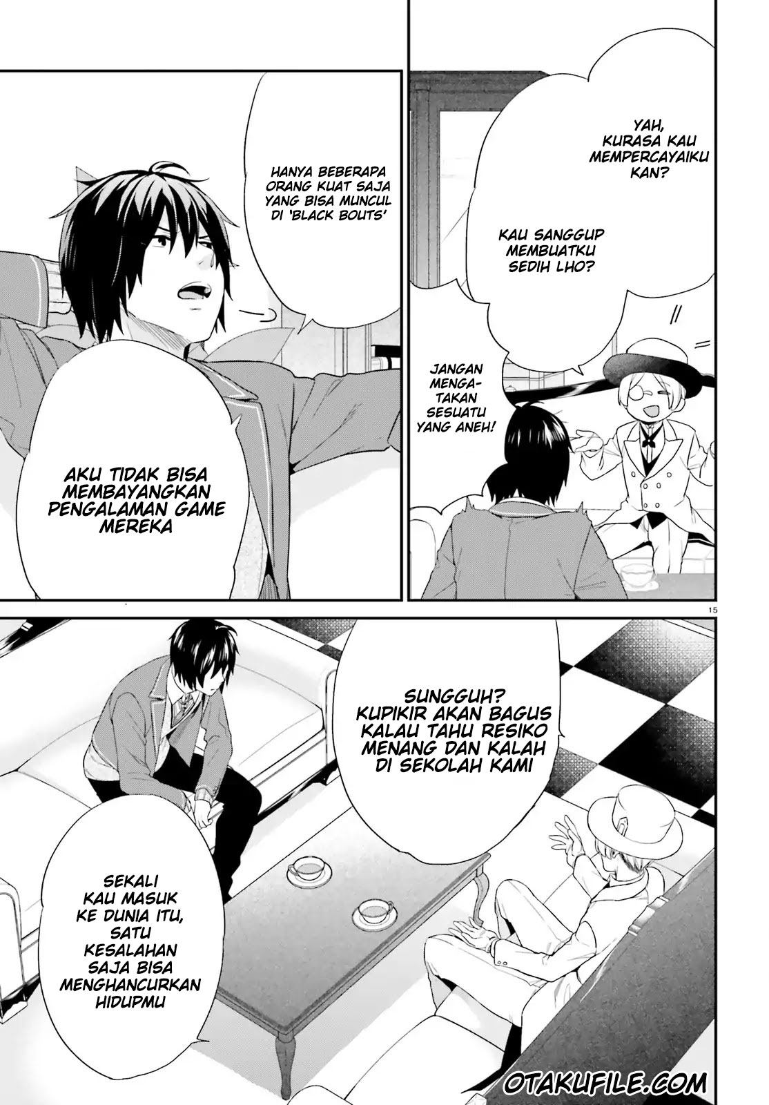 Jishou F-Rank no Oniisama ga Game de Hyouka sareru Gakuen no Chouten ni Kunrin suru Sou desu yo? Chapter 02 Gambar 15