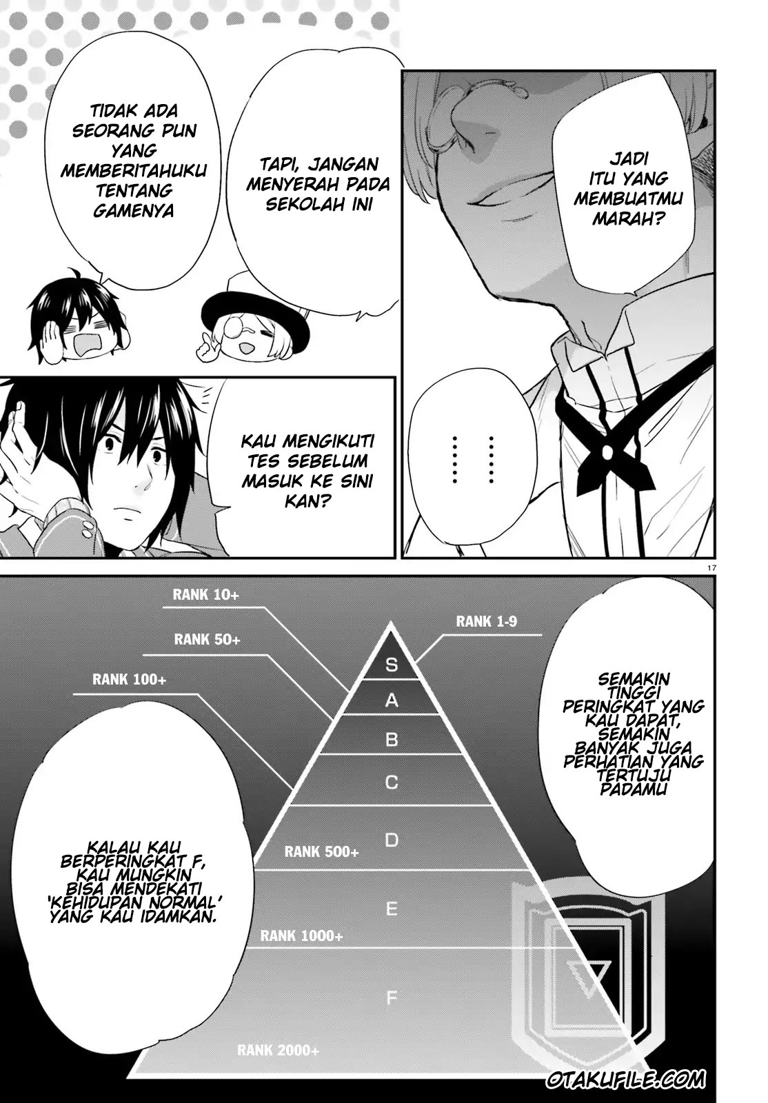 Jishou F-Rank no Oniisama ga Game de Hyouka sareru Gakuen no Chouten ni Kunrin suru Sou desu yo? Chapter 02 Gambar 17