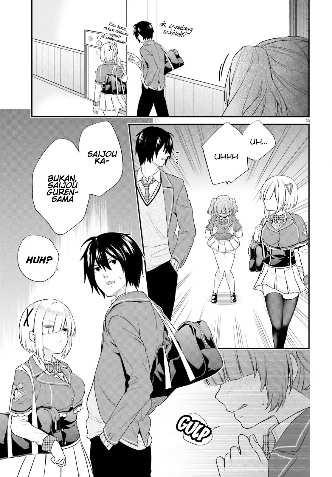 Jishou F-Rank no Oniisama ga Game de Hyouka sareru Gakuen no Chouten ni Kunrin suru Sou desu yo? Chapter 02 Gambar 23