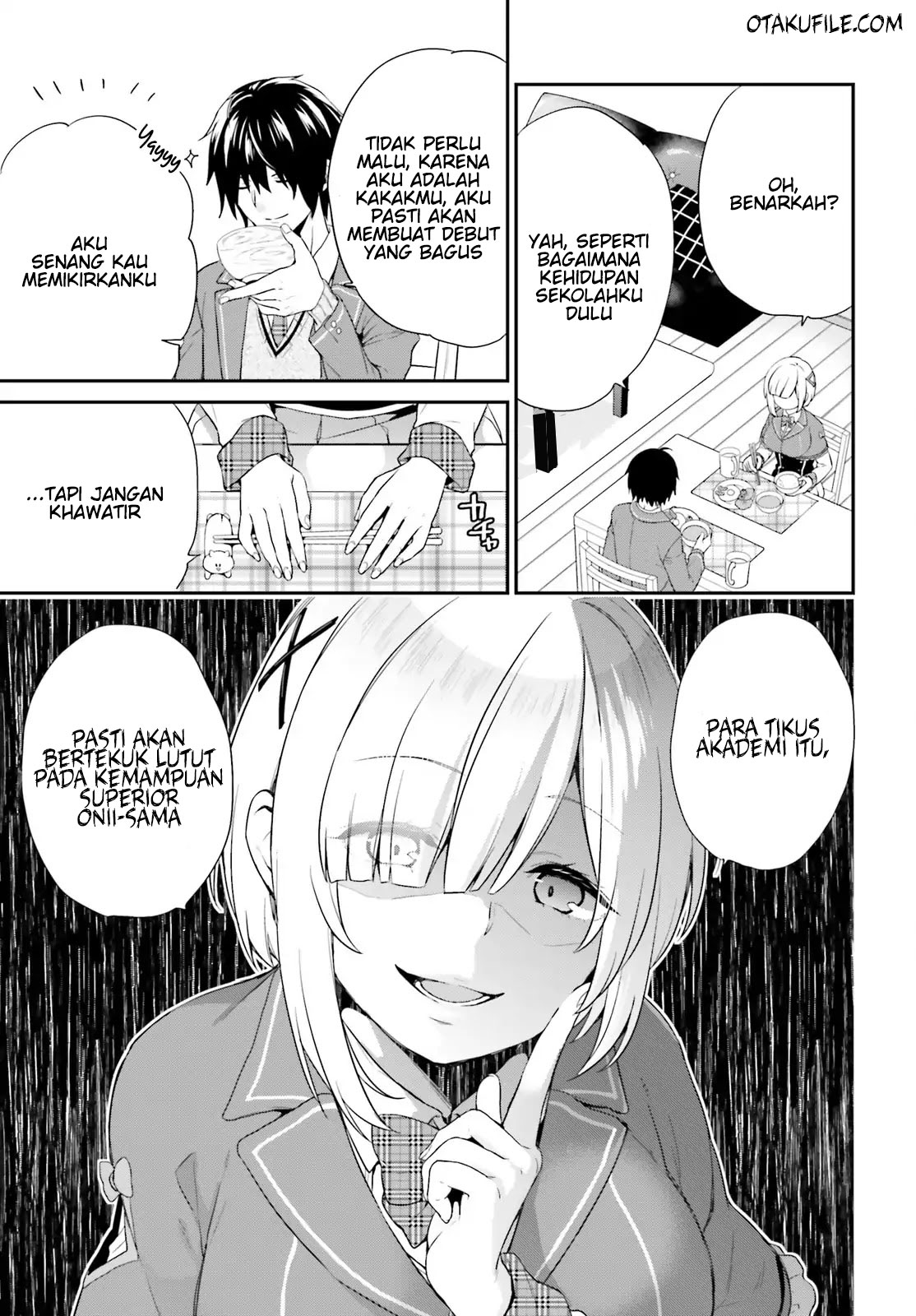 Jishou F-Rank no Oniisama ga Game de Hyouka sareru Gakuen no Chouten ni Kunrin suru Sou desu yo? Chapter 01 Gambar 14