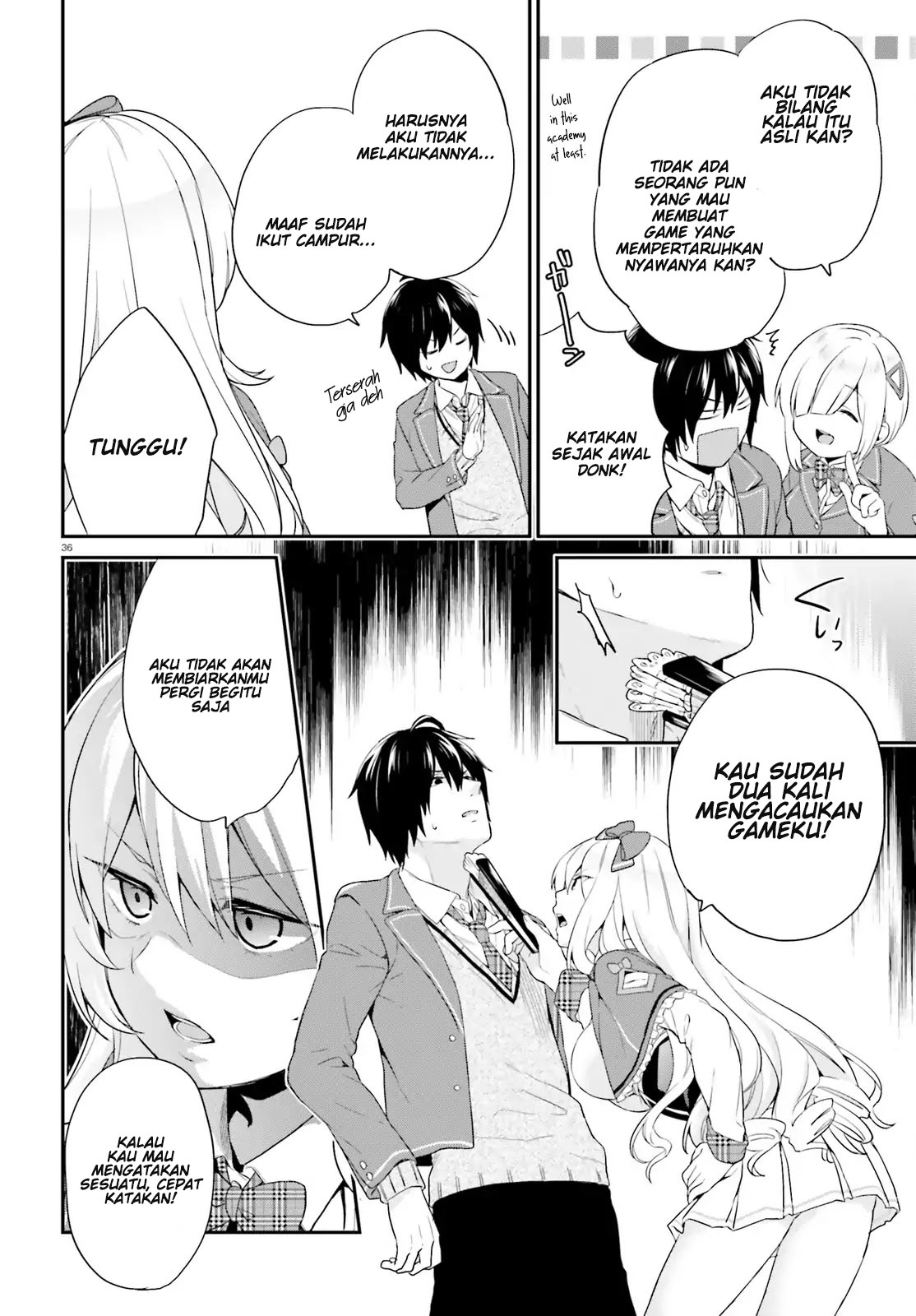 Jishou F-Rank no Oniisama ga Game de Hyouka sareru Gakuen no Chouten ni Kunrin suru Sou desu yo? Chapter 01 Gambar 35