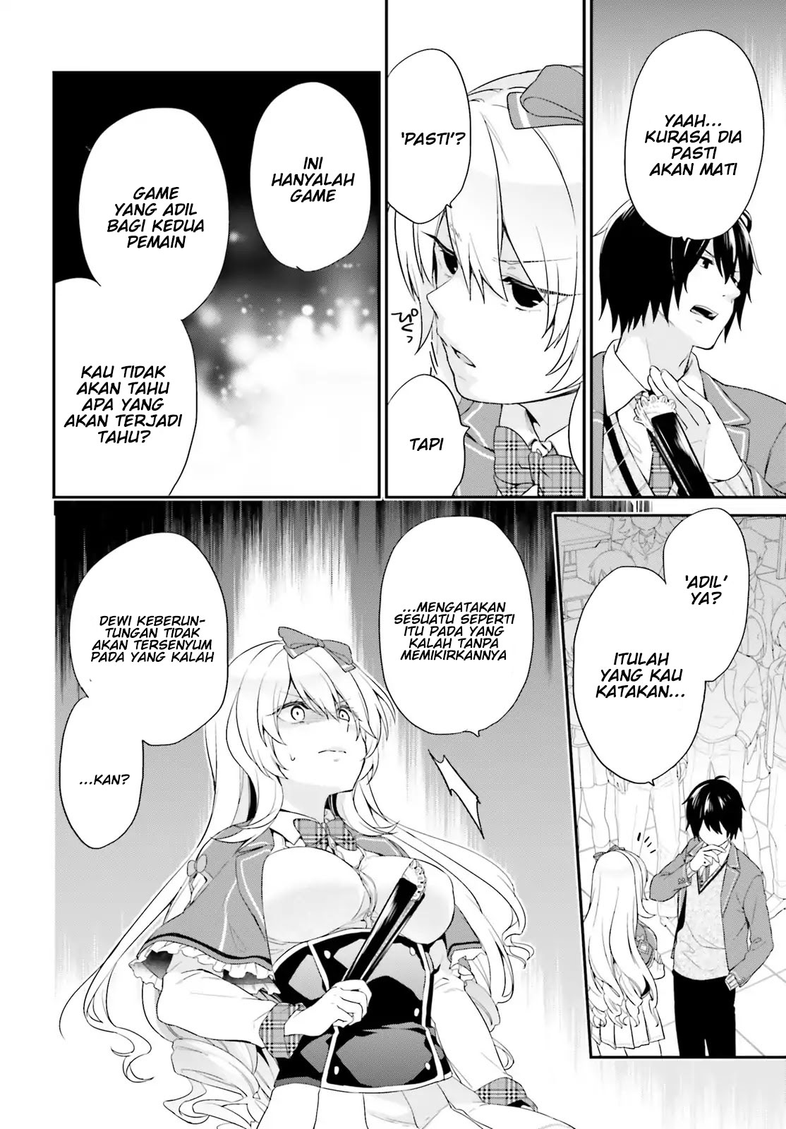 Jishou F-Rank no Oniisama ga Game de Hyouka sareru Gakuen no Chouten ni Kunrin suru Sou desu yo? Chapter 01 Gambar 37