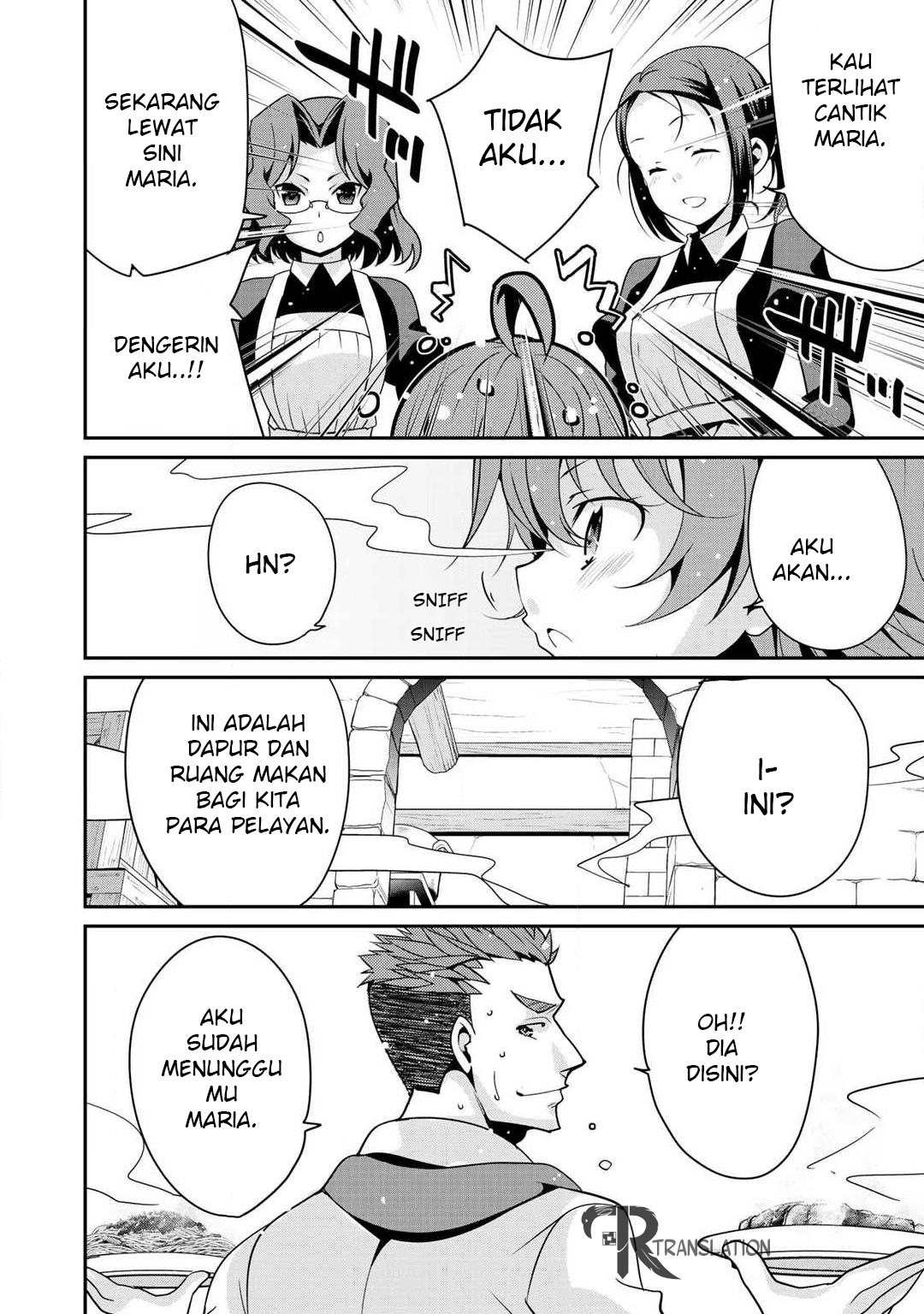 Saikyou no Kurokishi Sentou Maid ni Tenshoku shimashita Chapter 04 Gambar 17