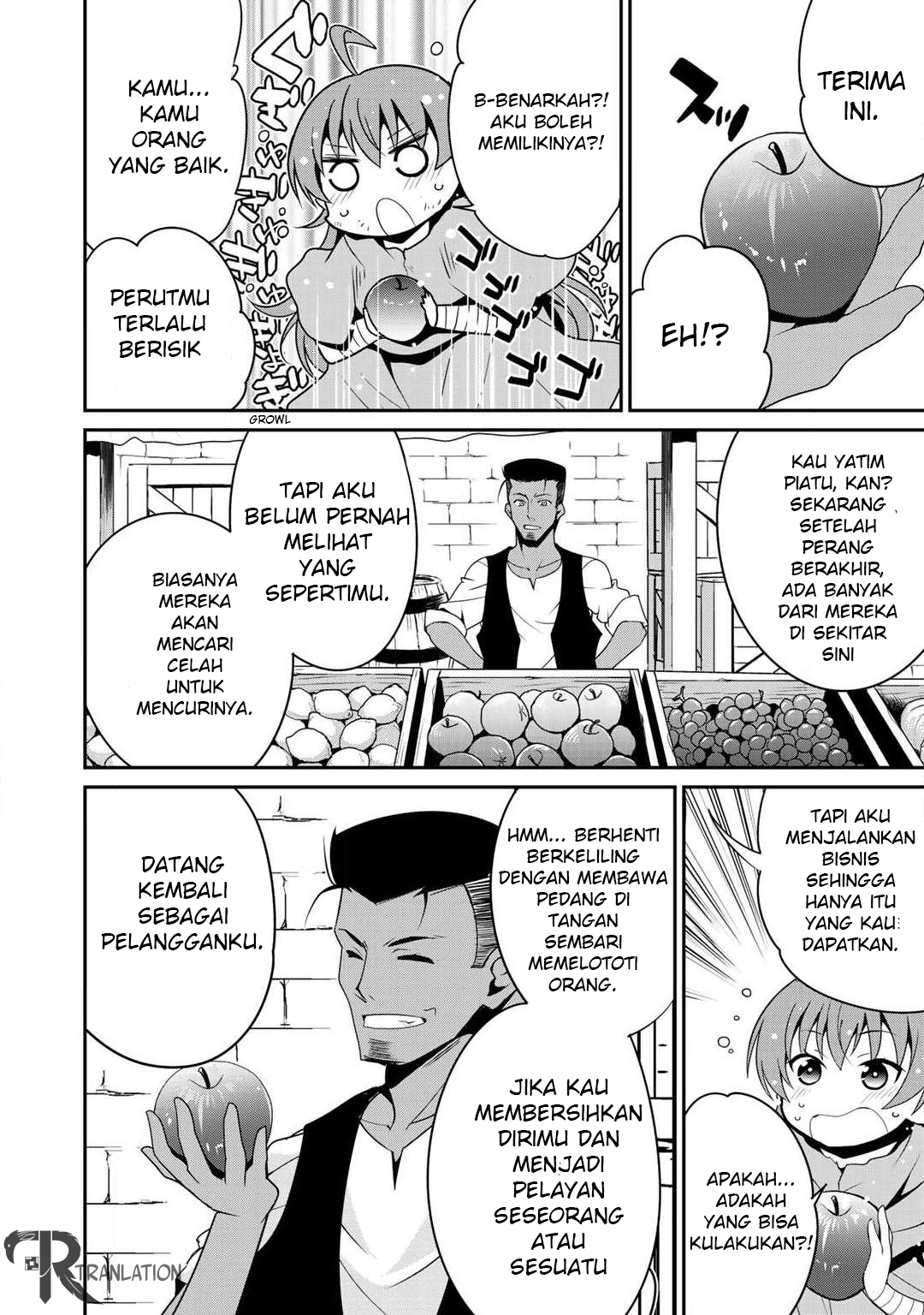 Saikyou no Kurokishi Sentou Maid ni Tenshoku shimashita Chapter 03 Gambar 10