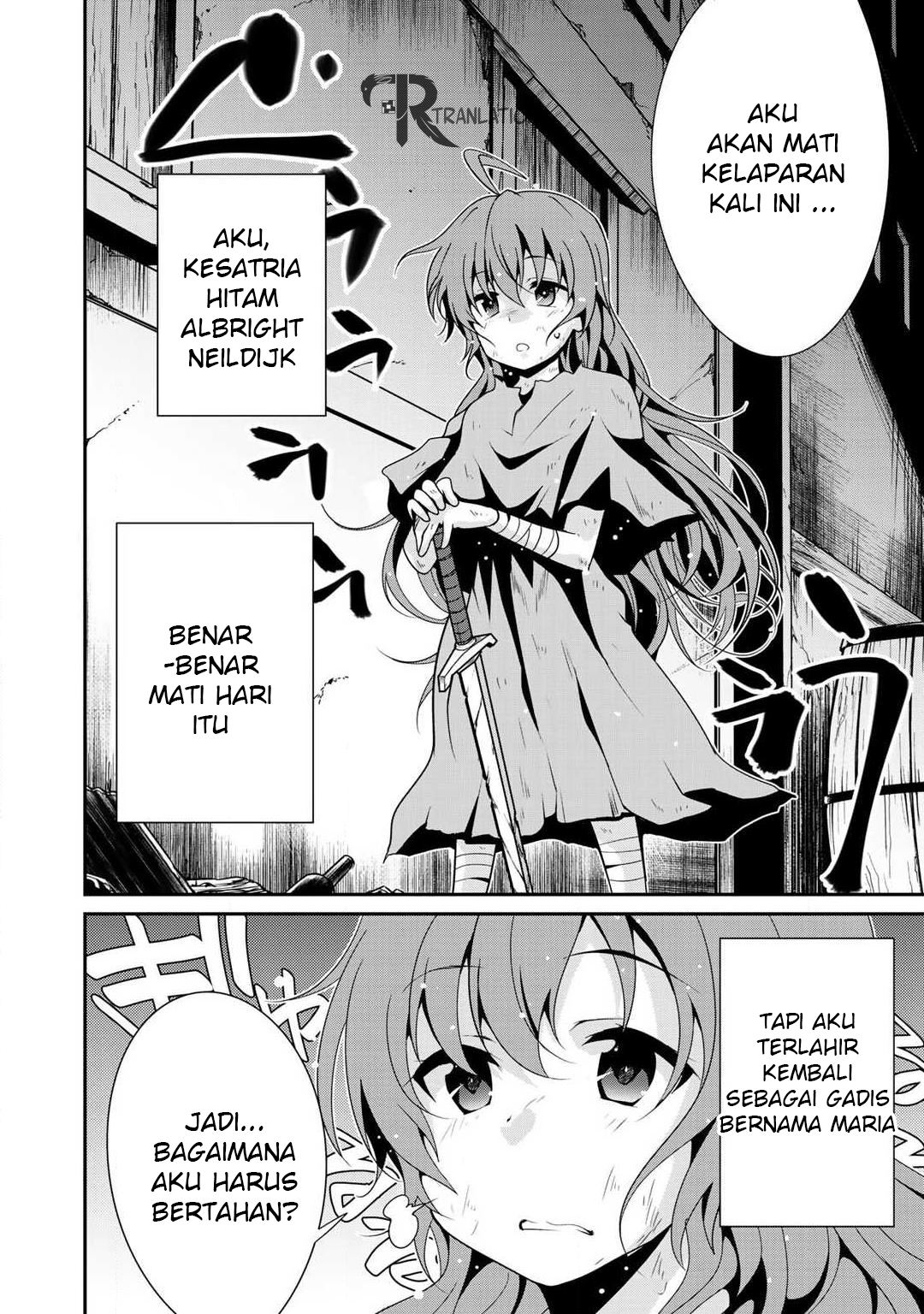 Manga Saikyou no Kurokishi Sentou Maid ni Tenshoku shimashita Chapter 03 gambar nomor 2