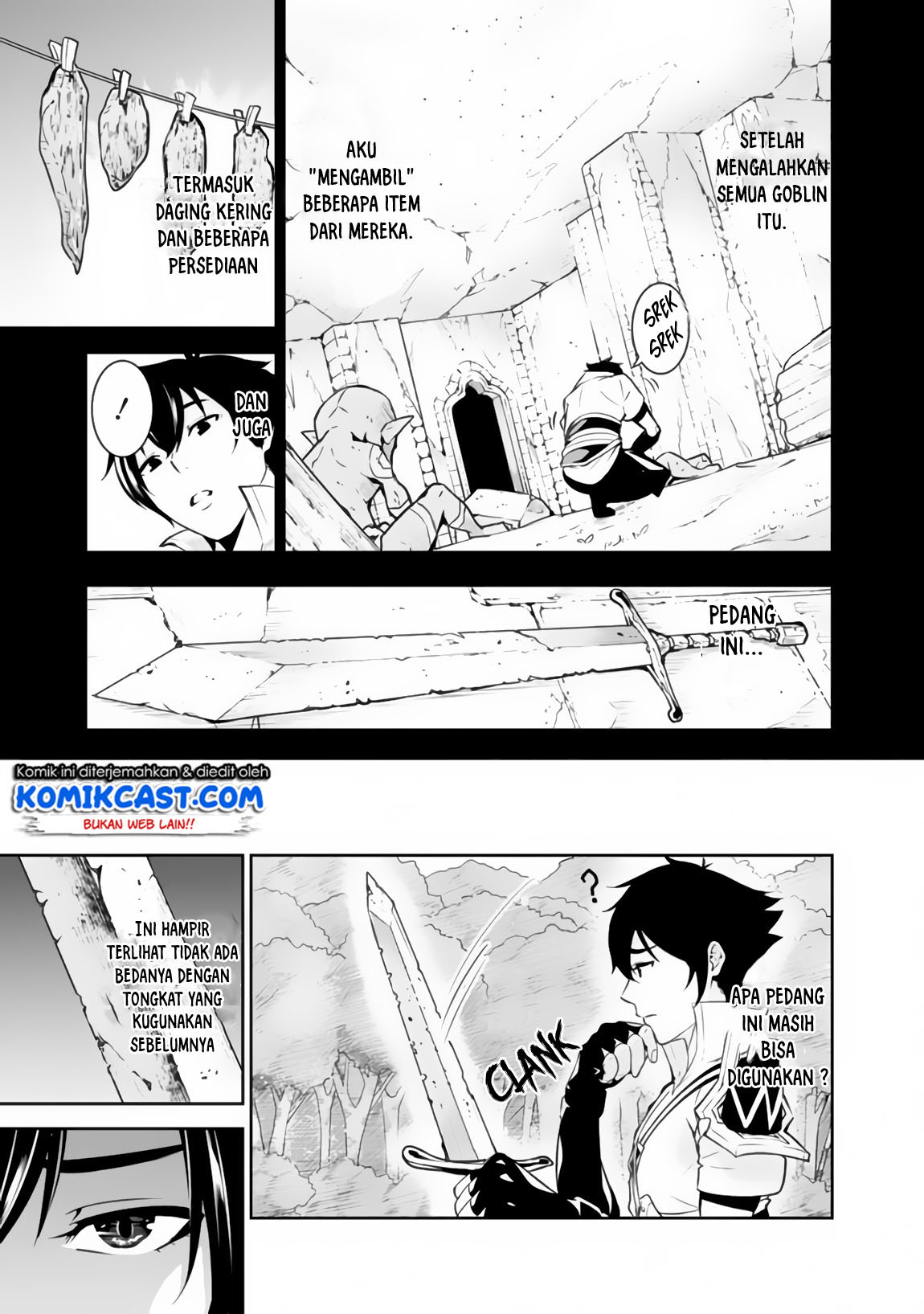 Shijou Saikyou no Mahou Kenshi, F Rank Boukensha ni Tensei Suru Chapter 02 Gambar 4
