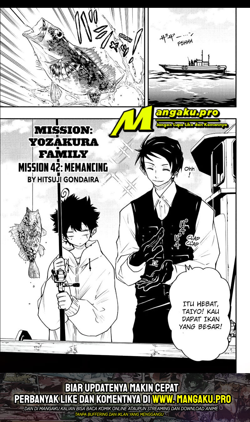 Manga Mission: Yozakura Family Chapter 42 gambar nomor 2