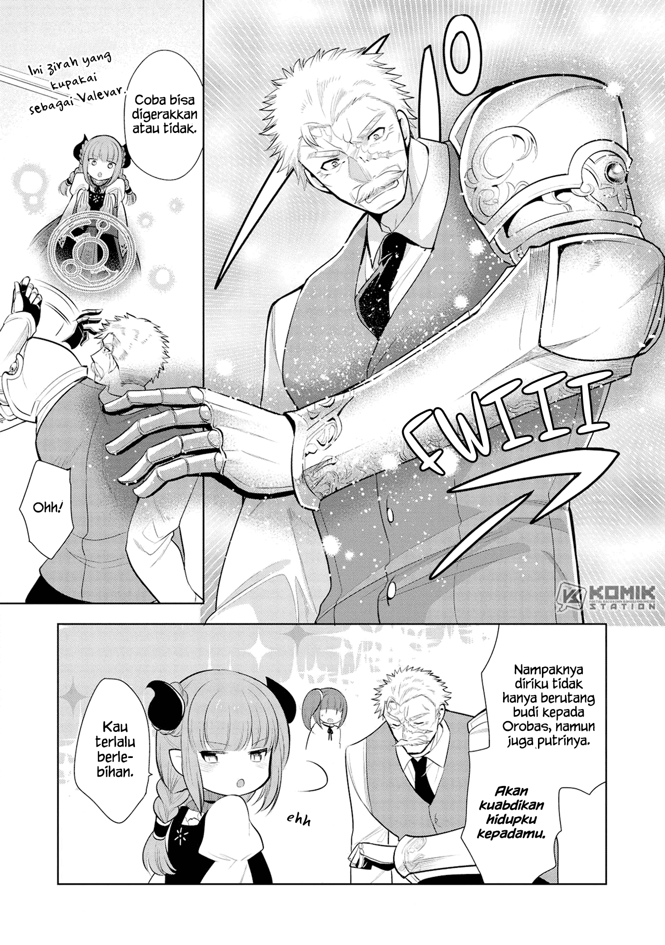 Maou no Ore ga Dorei Elf wo Yome ni Shitanda ga, Dou Medereba Ii? Chapter 24 Gambar 17