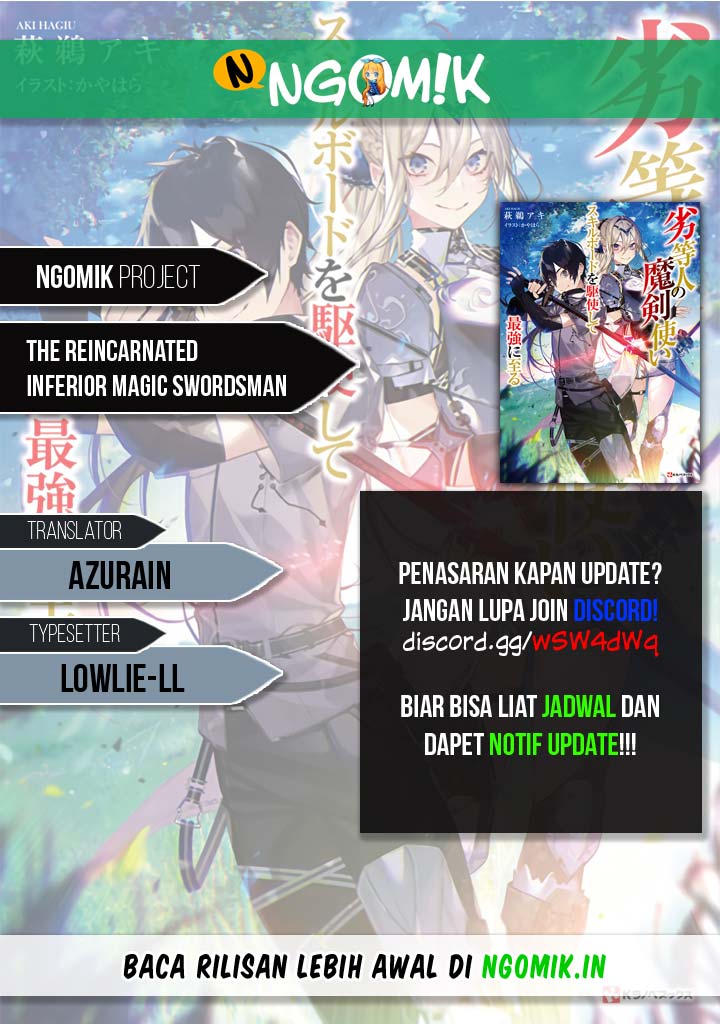 Komik The Reincarnated Inferior Magic Swordsman Chapter 02 gambar nomor 1
